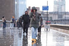 Storm Ivo brings heavy rain to UK as Met Office issues new weather warnings for ice