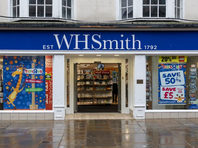 <p>WH Smith is open to selling its high street branches</p>