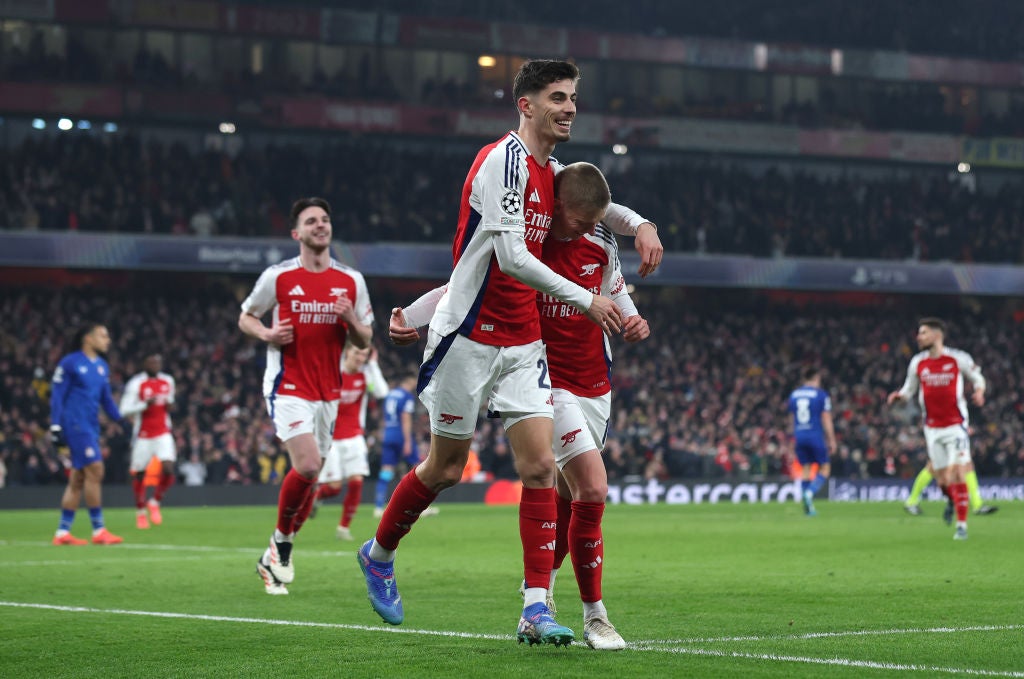 Arsenal are almost certain of an automatic place in the final 16