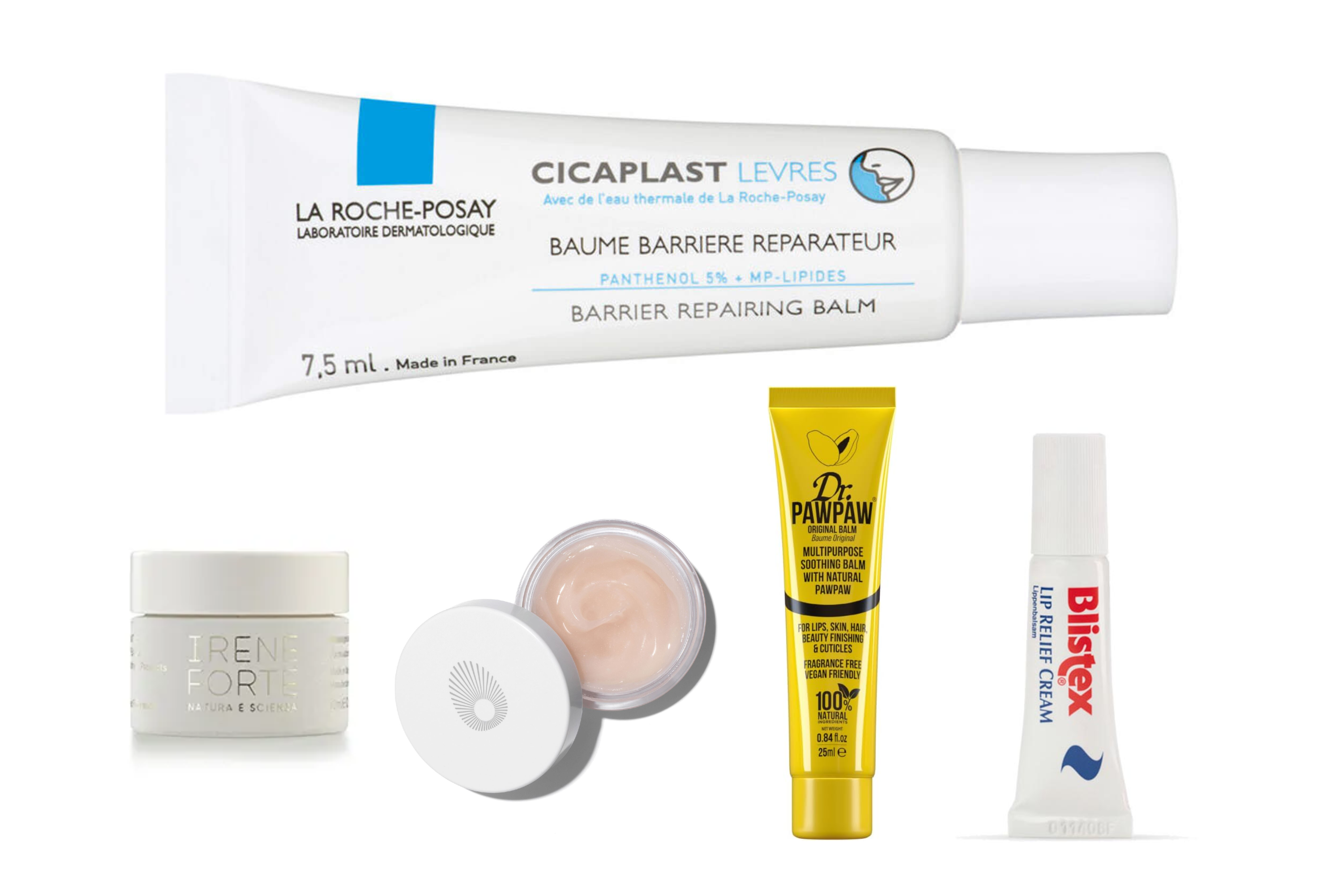 White opts for La Roche-Posay's sub-£10 lip balm to condition her clients' lips