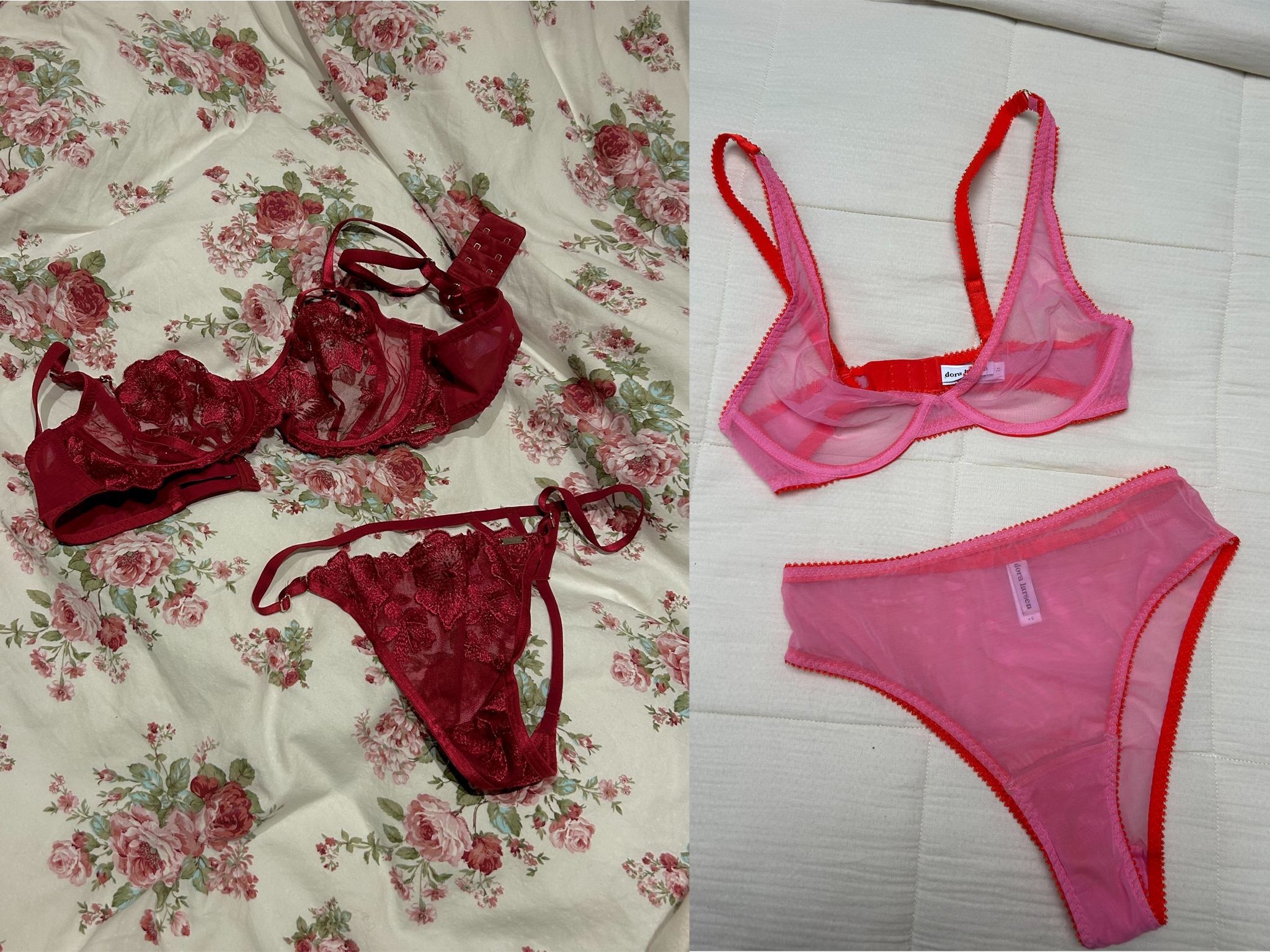 The Pour Moi and Dora Larsen best lingerie sets