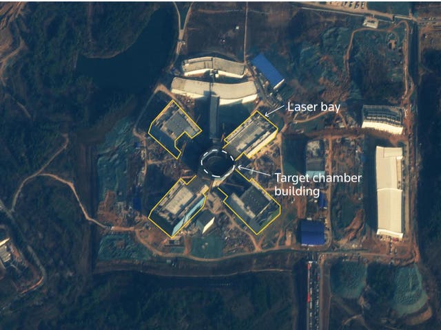 <p>The experiment bay at facility in Mianyang is 50% larger than U.S. NIF, researcher says</p><p></p>