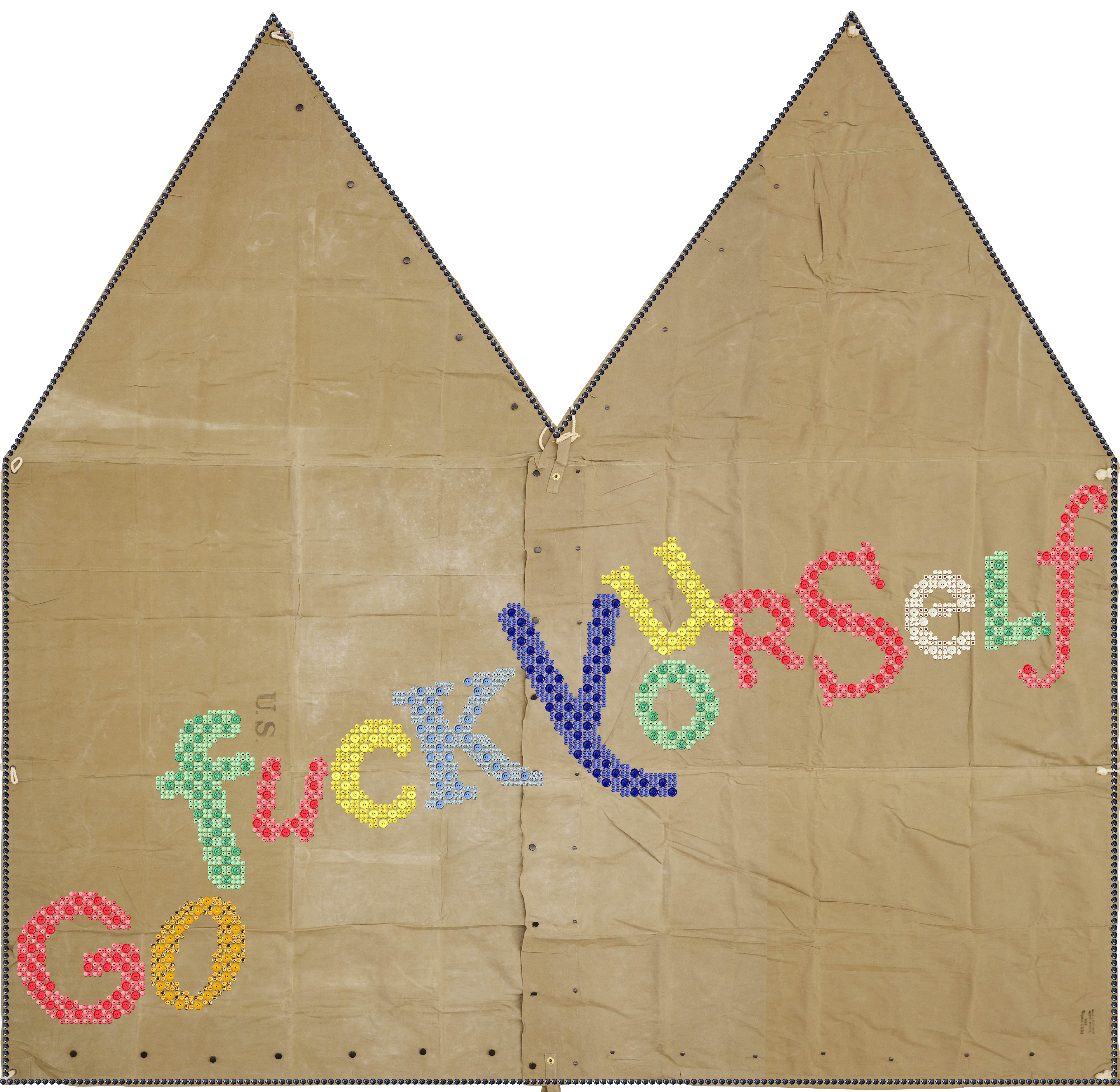 Go Fuck Yourself ( 2024), from Ai Weiwei’s new exhibition