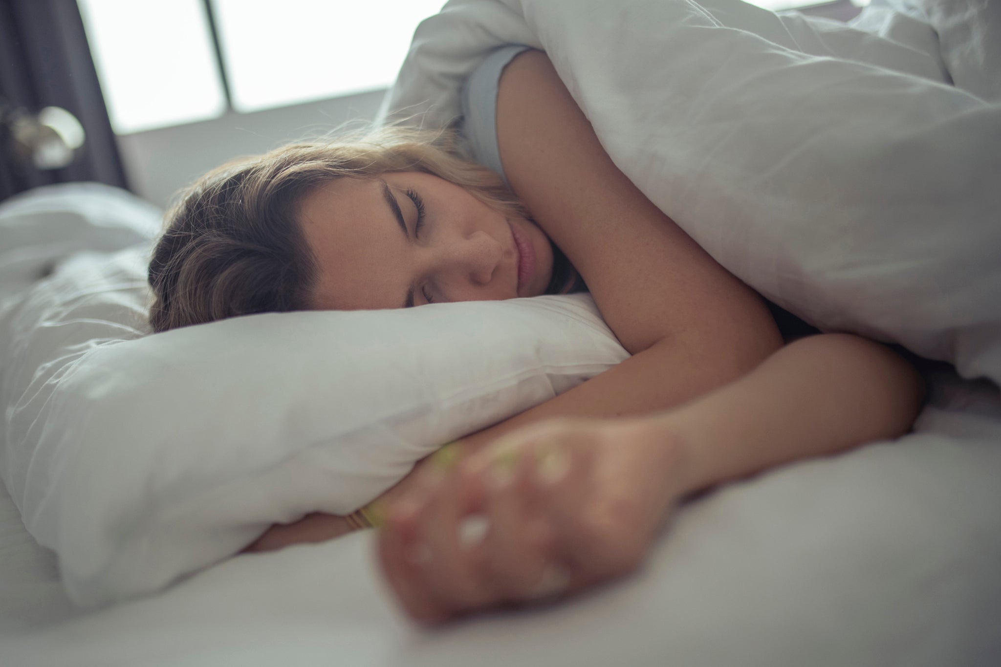 Try not to sleep after 2pm, as it can push back your natural sleep schedule