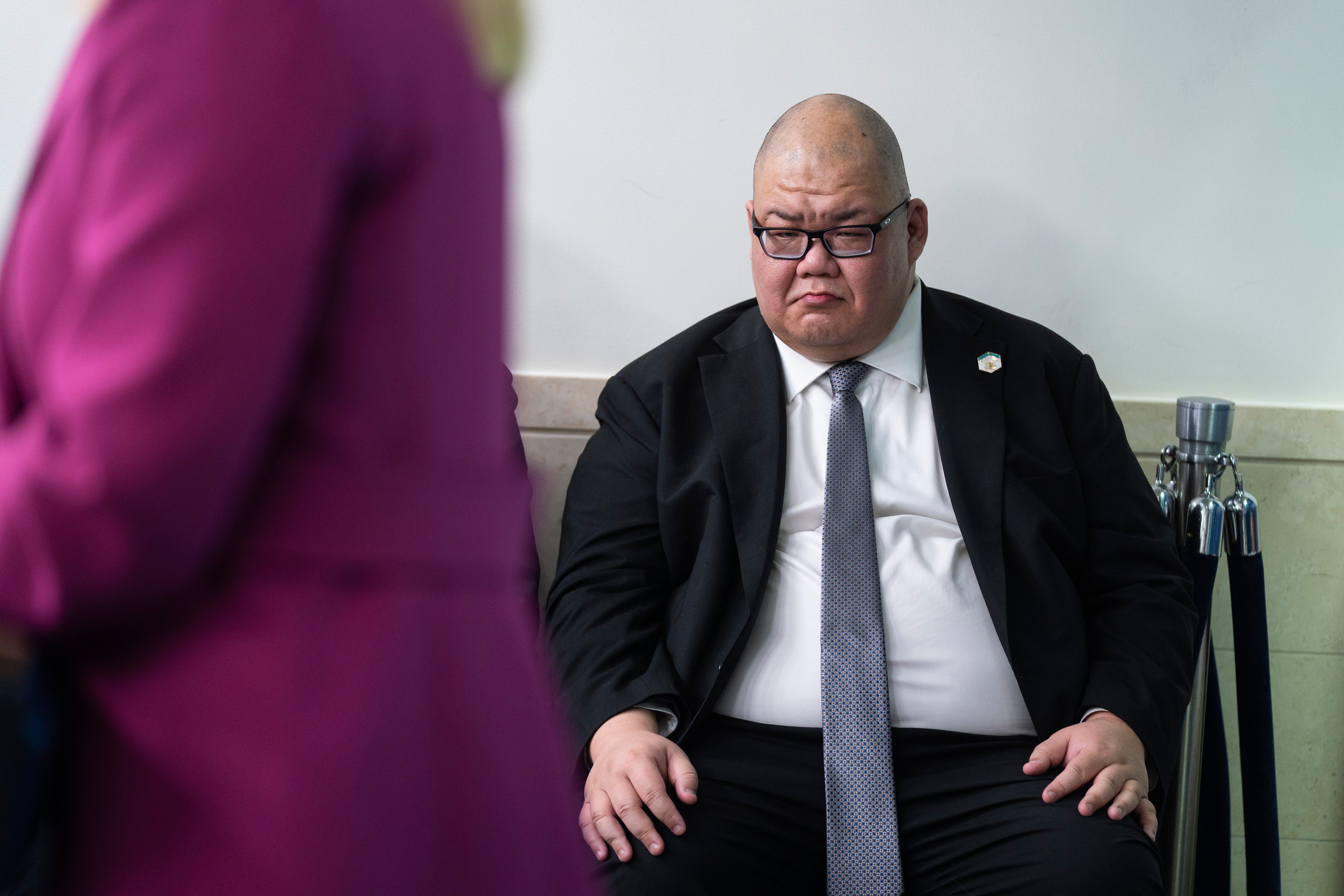 Cheung lashed out saying the journalist is ‘a piece of s***, clearly suffering from a debilitating case of Trump Derangement Syndrome’