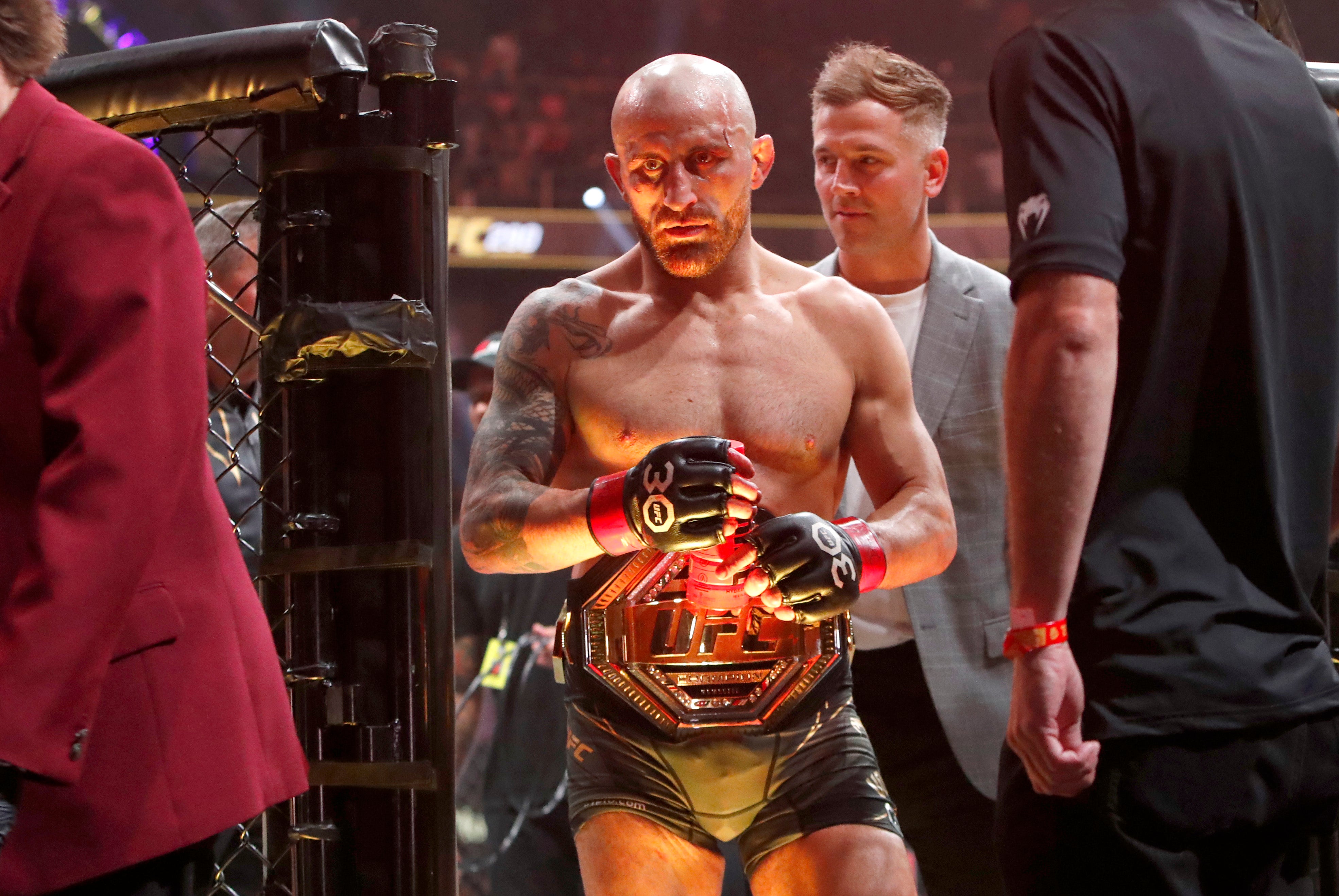 Alexander Volkanovski is vying to reclaim his featherweight title at UFC 314