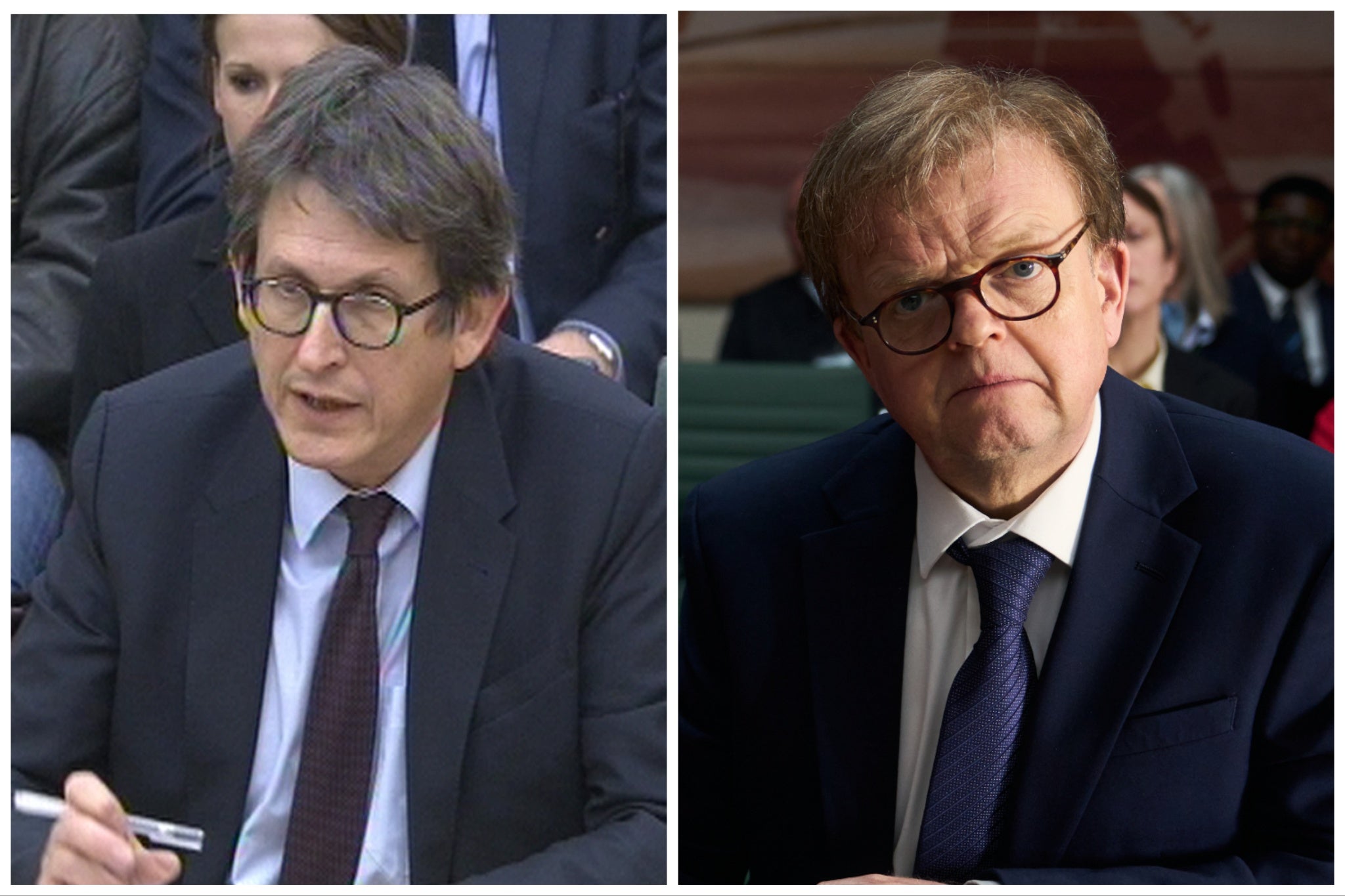 Alan Rusbridger is played by ‘Mr Bates’ lead Toby Jones