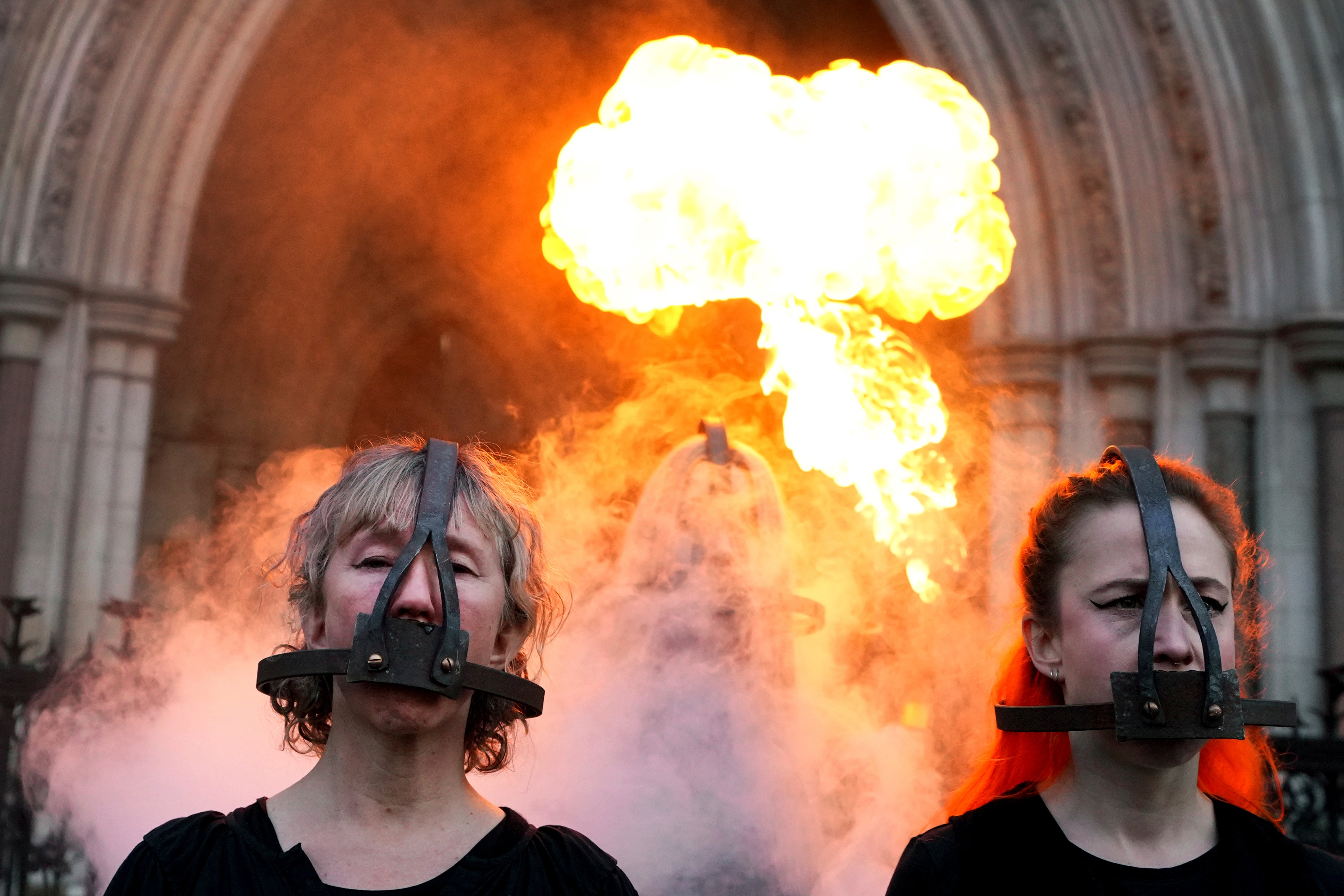 APTOPIX Britain Protest