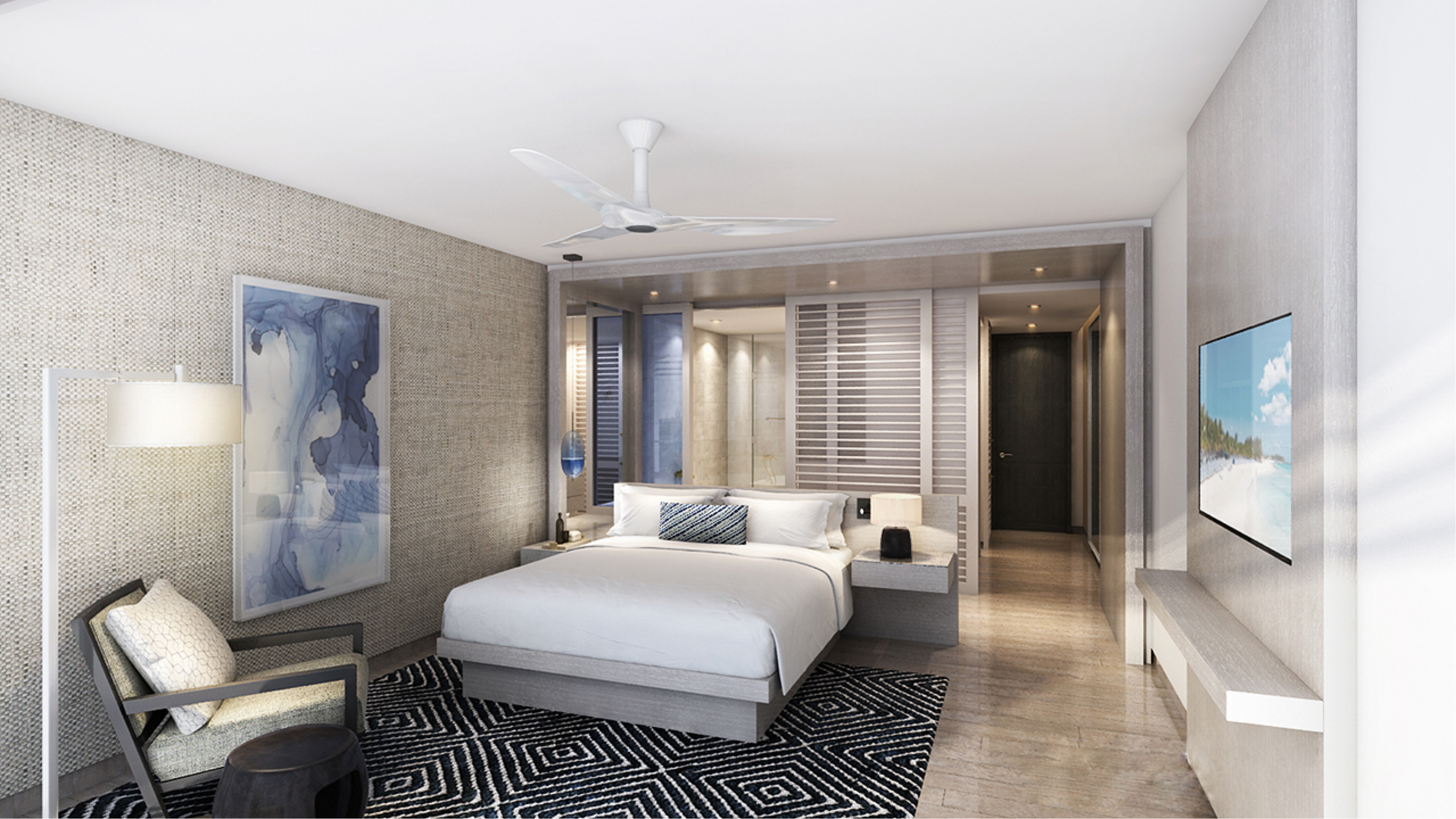 From large suites to rooms with kitchenettes, this Wyndham hotel is practical for families