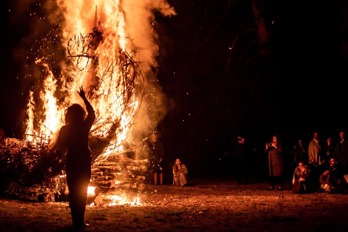 Burning issue: many people find fire rituals the perfect way to let go of negative feelings