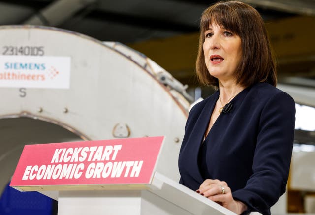 <p>Chancellor Rachel Reeves said trying to fix the economy was ‘not an easy job’</p>