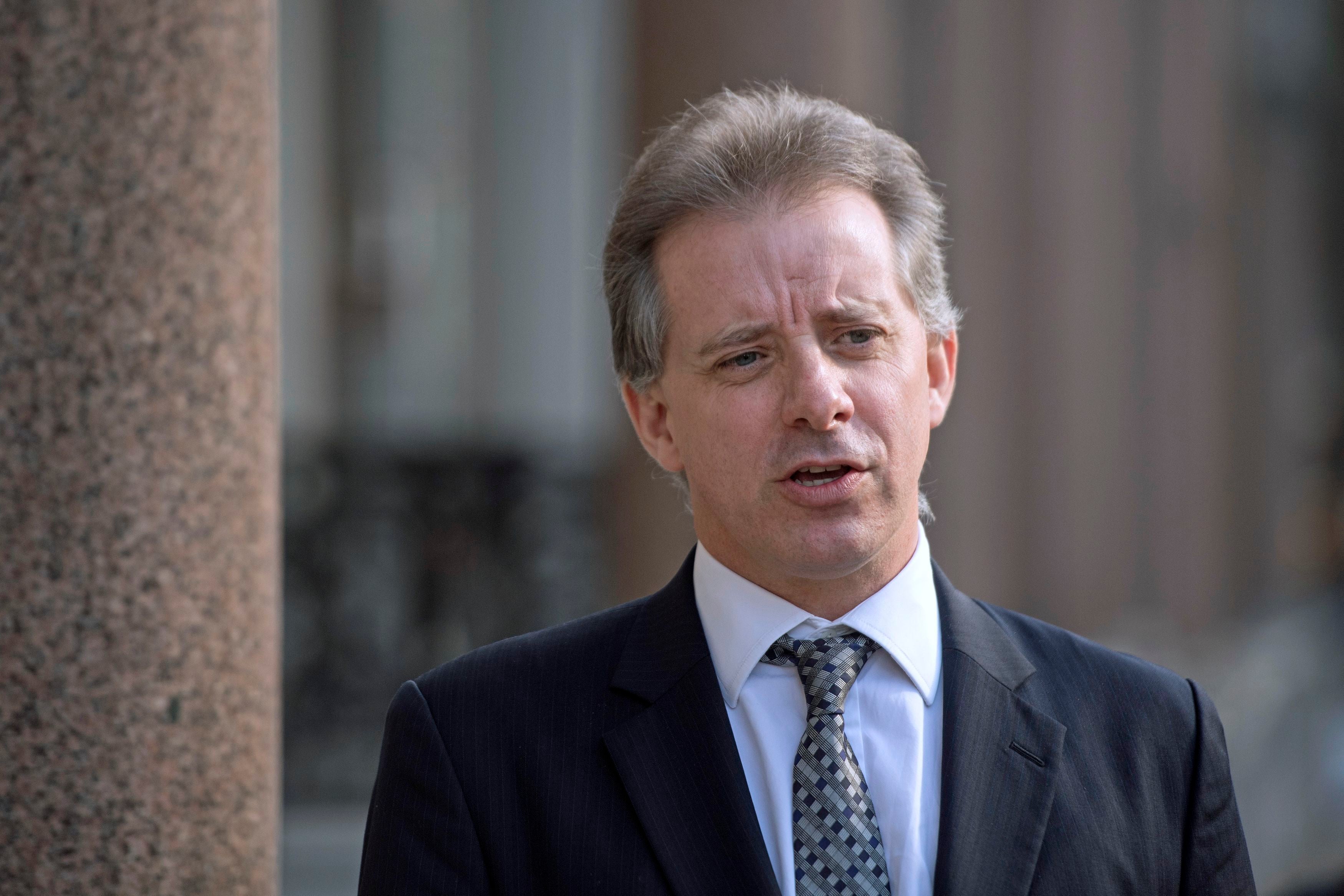 Trump sued former British spy Christopher Steele over allegations included in the eponymous Steele Dossier
