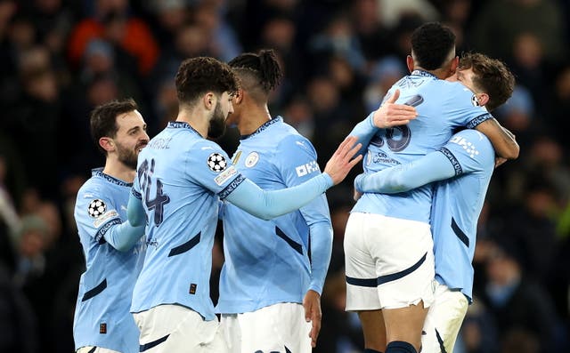 <p>Man City came from behind to triumph over Club Brugge and reach the knockout rounds</p>