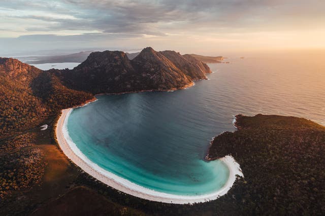 <p>Wineglass Bay in Tasmania is often touted as one of the world’s best beaches</p>