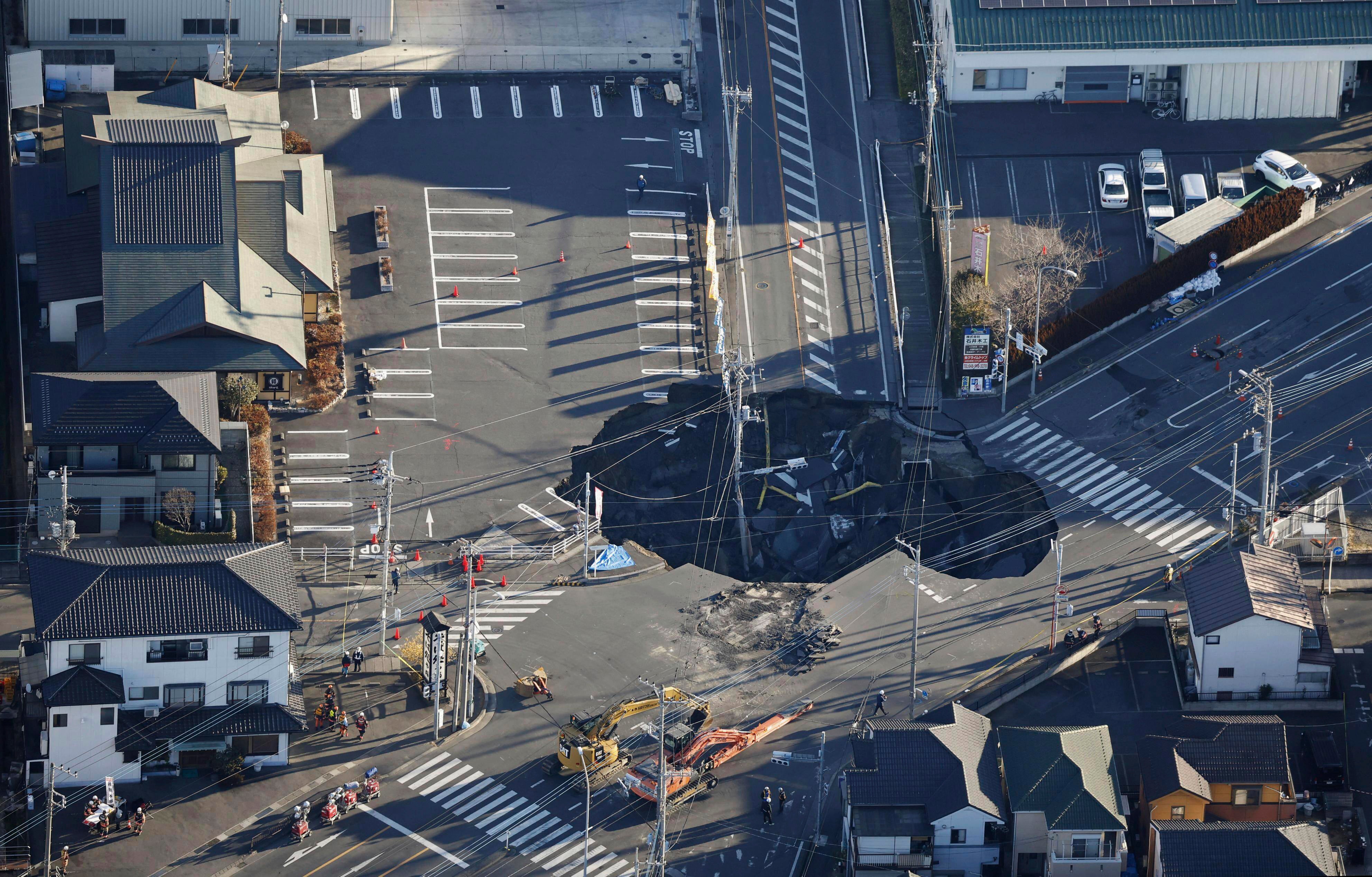 Japan Sinkhole