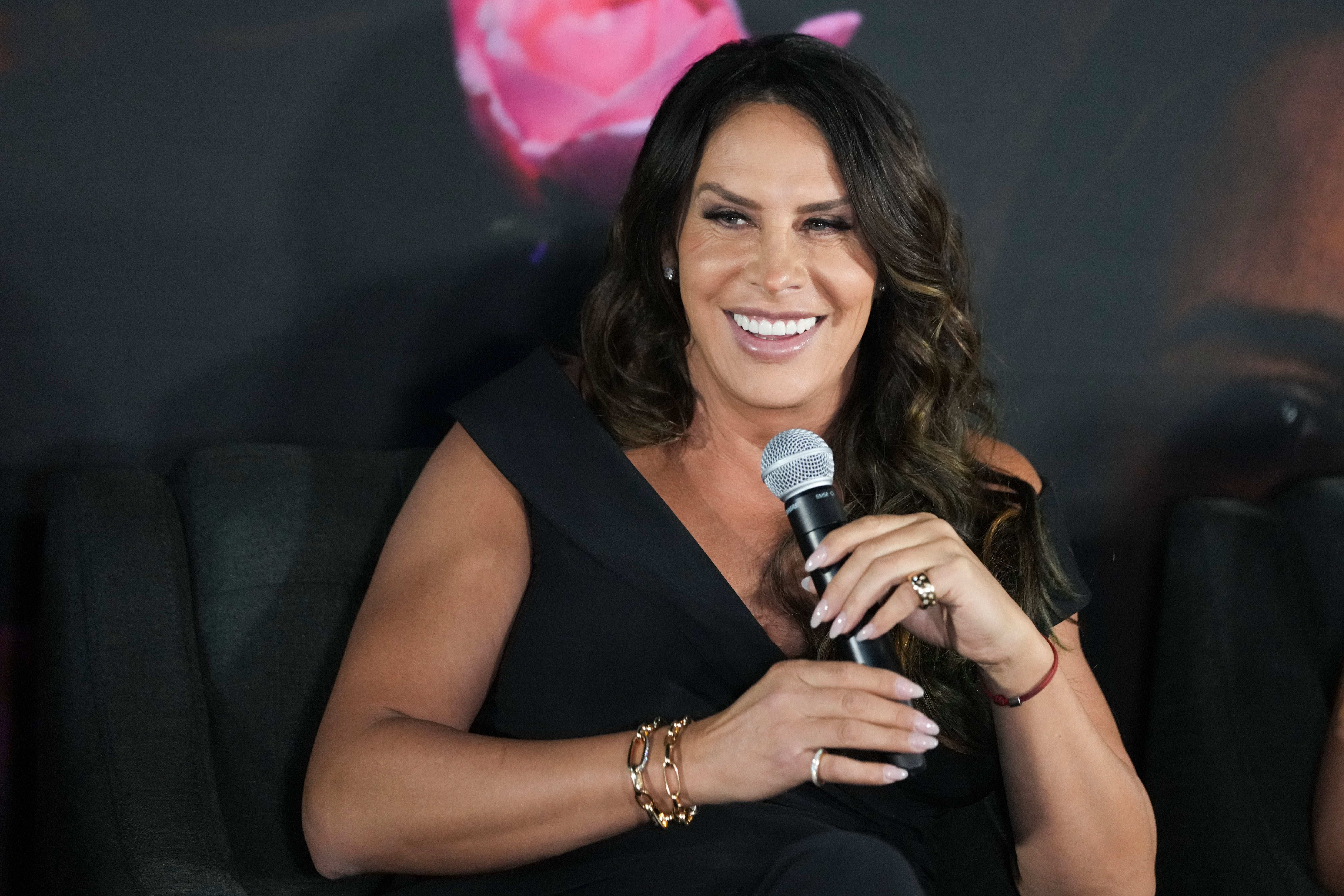 Karla Sofia Gascon has been absent from press events after old tweets were unearthed