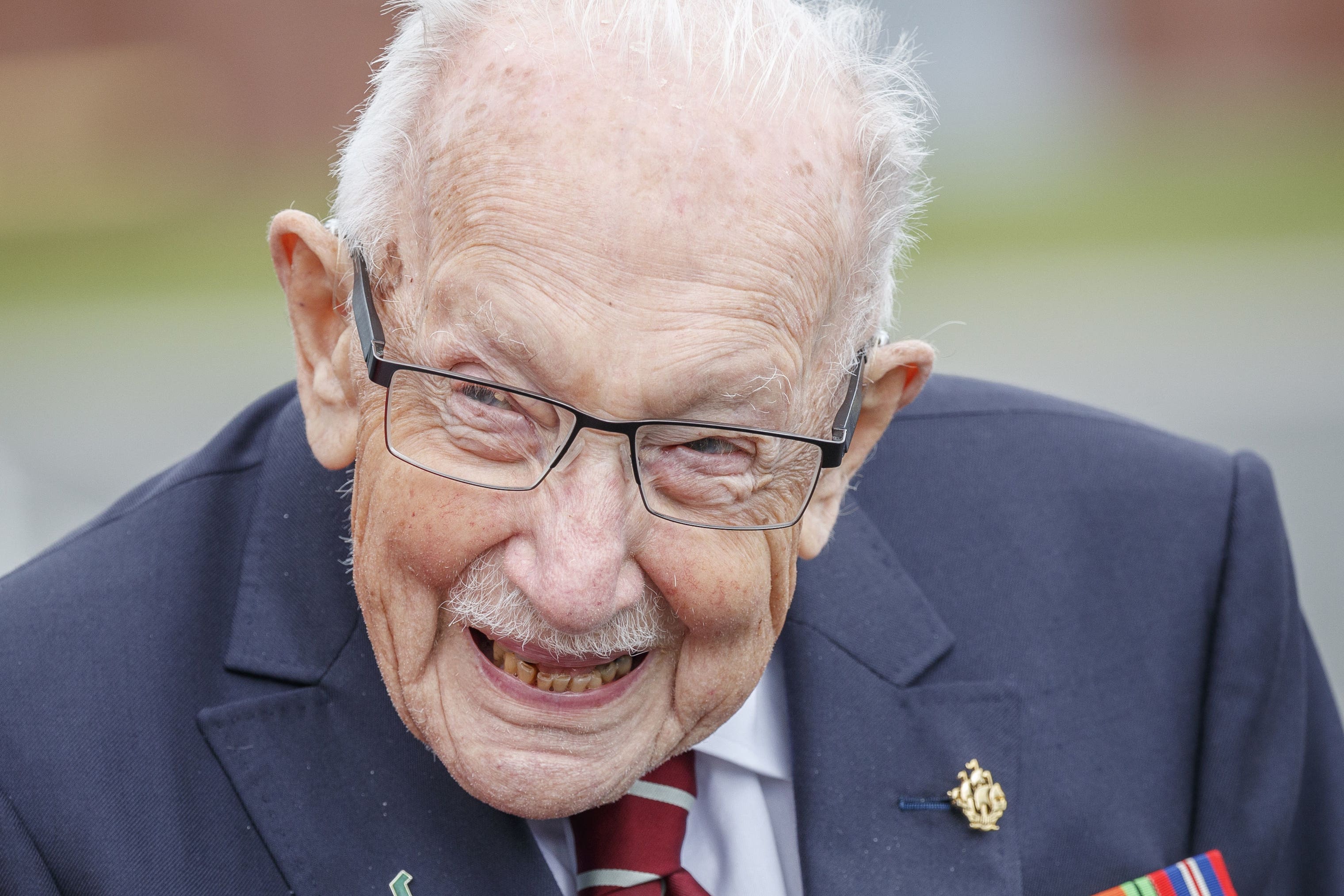 Captain Sir Tom Moore died with coronavirus in February 2021