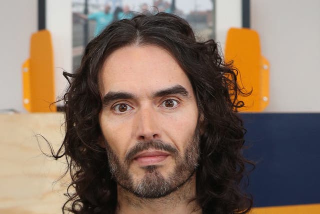 <p>Russell Brand, 49, denies the accusations against him</p>