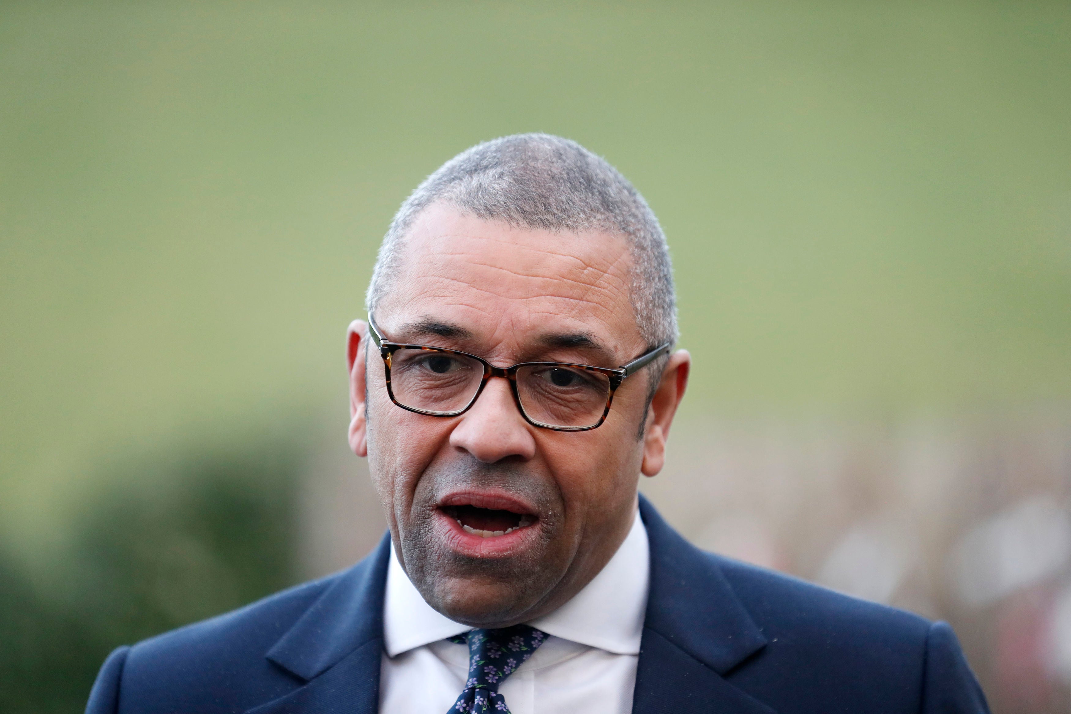 Failed Tory party leader James Cleverly