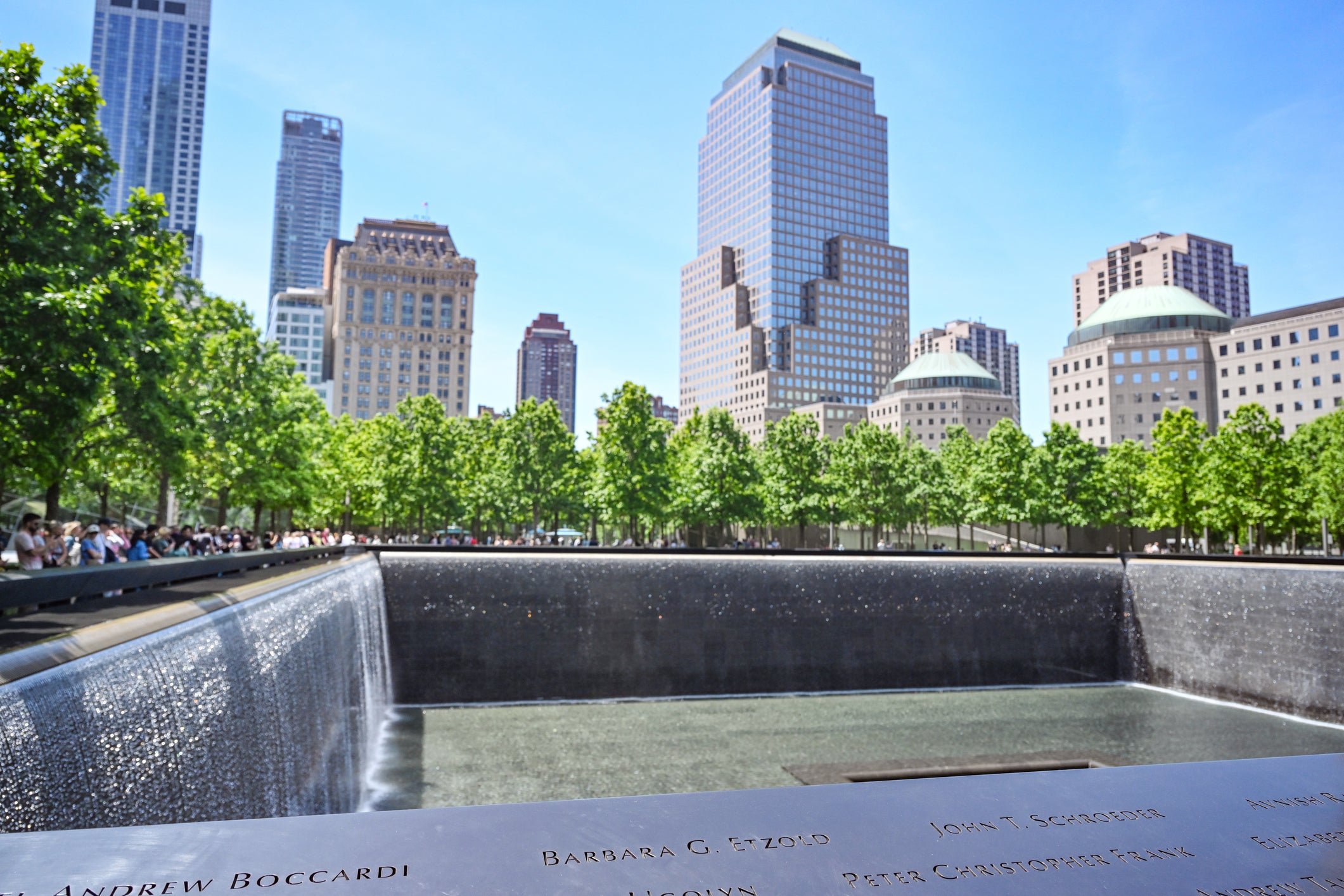 The memorial at 9/11 is dedicated to the thousands killed in 2001