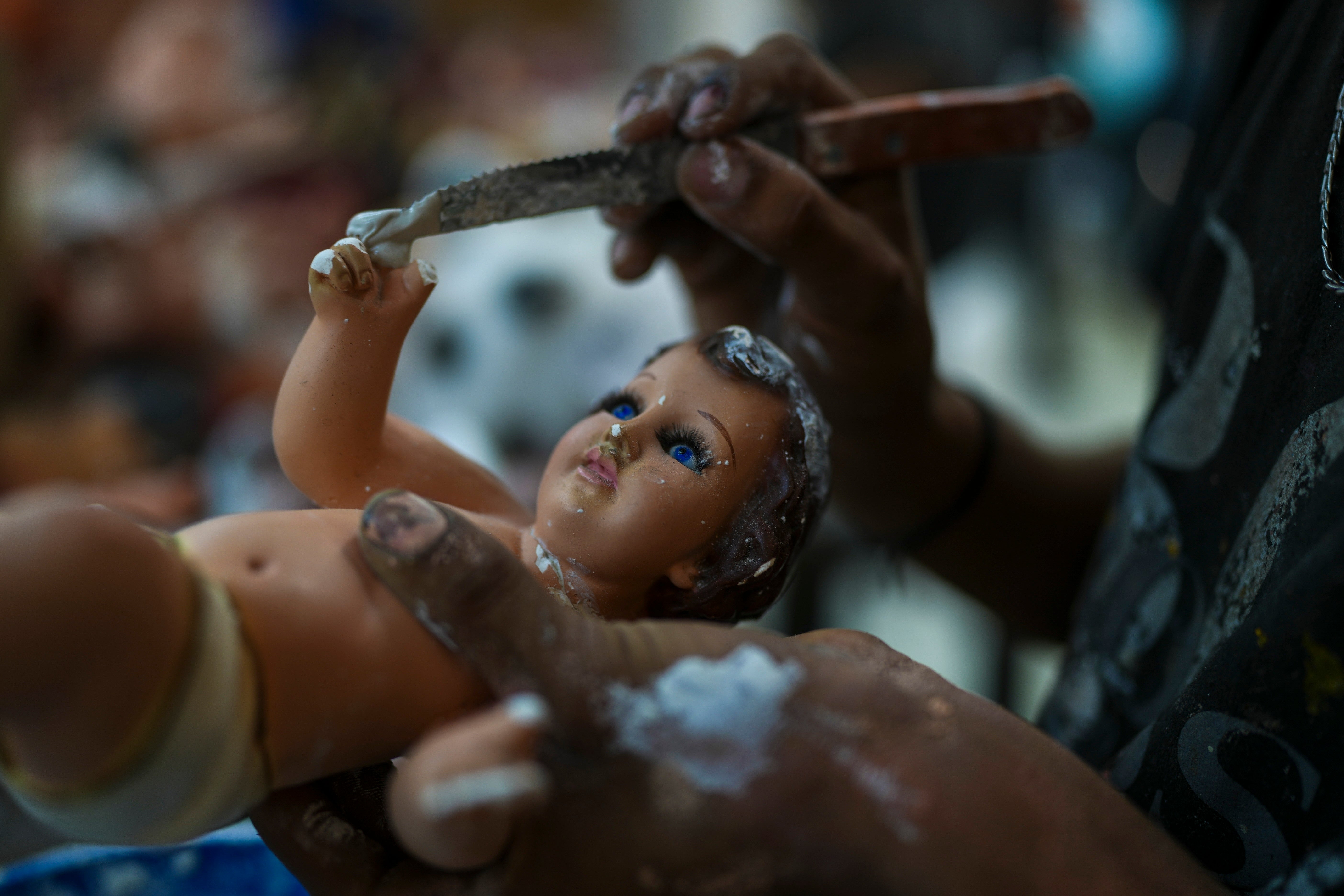 Mexico Baby Jesus Restoration