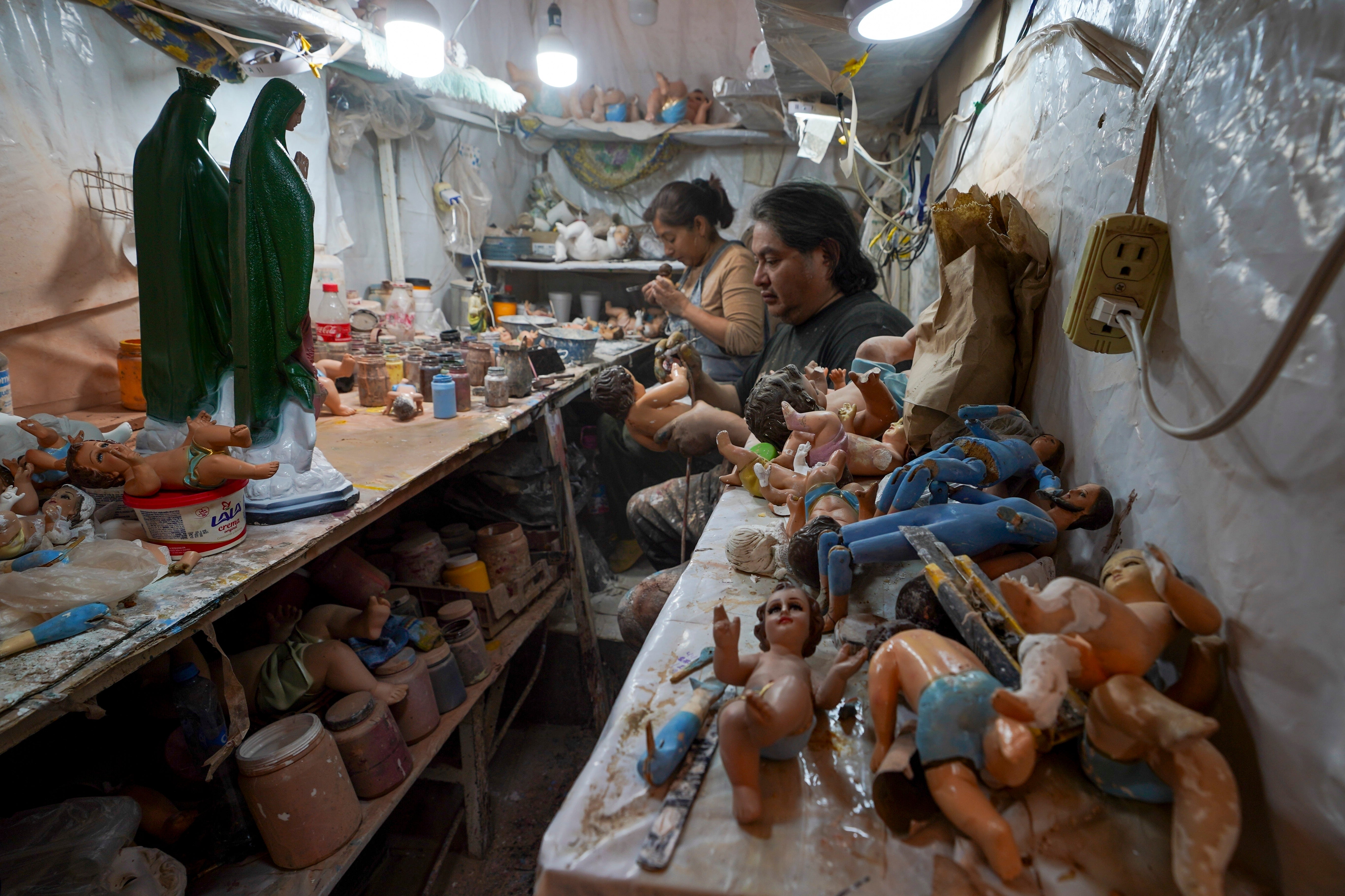 Mexico Baby Jesus Restoration