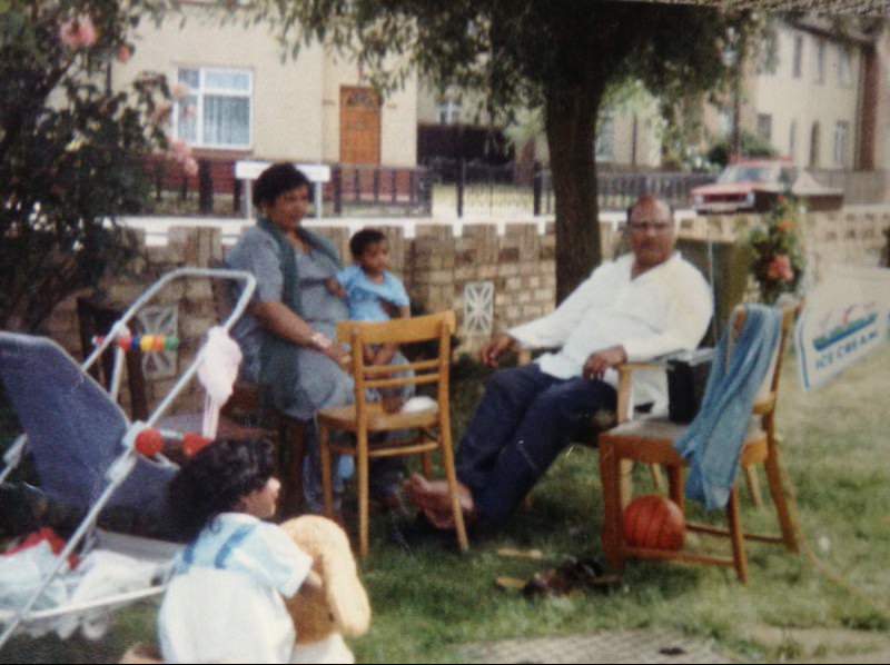 Where it all began – learning spice and skill at her father’s side