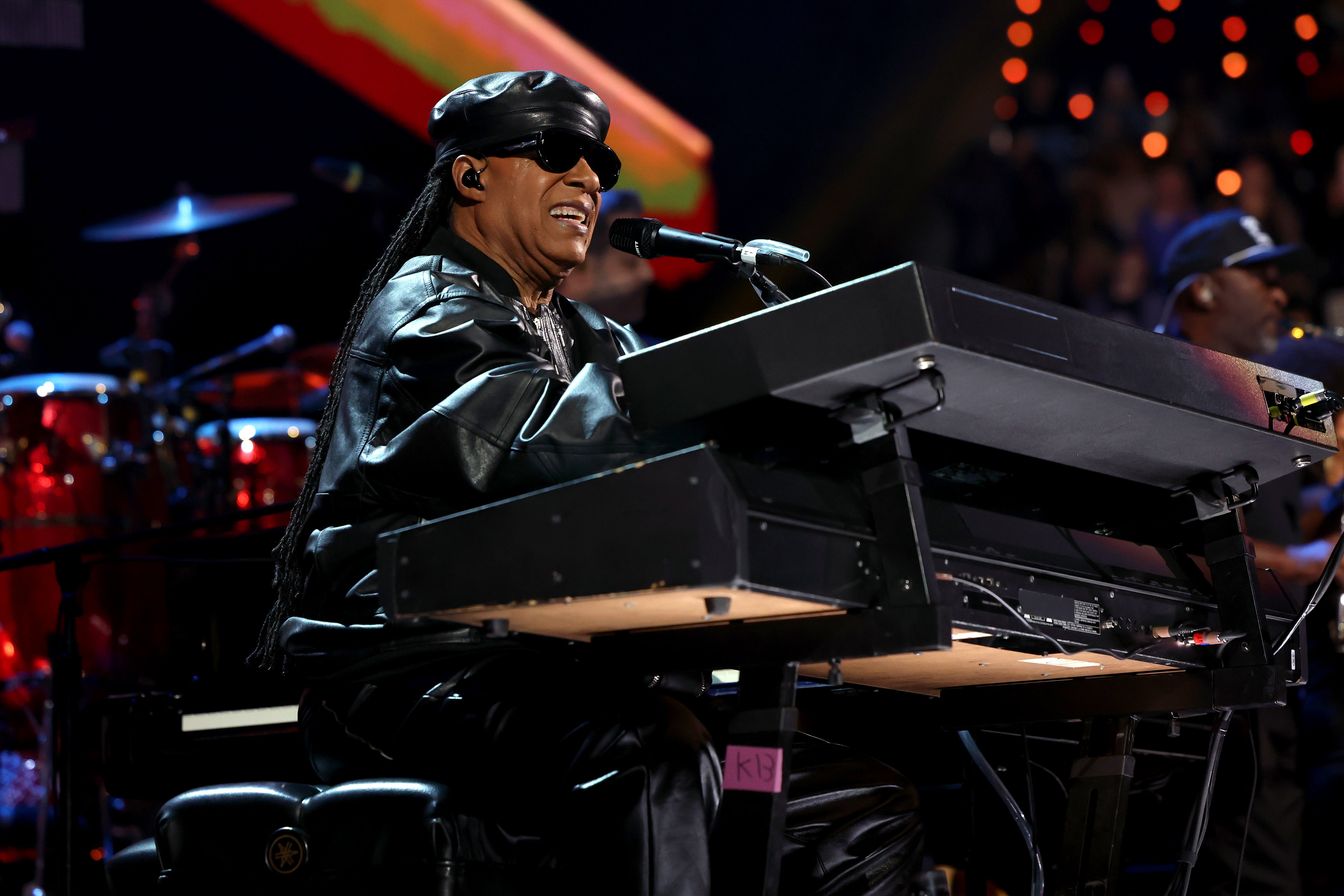 Shaquille O’Neal recalled an encounter with the legendary artist that made him question whether Wonder was completely blind