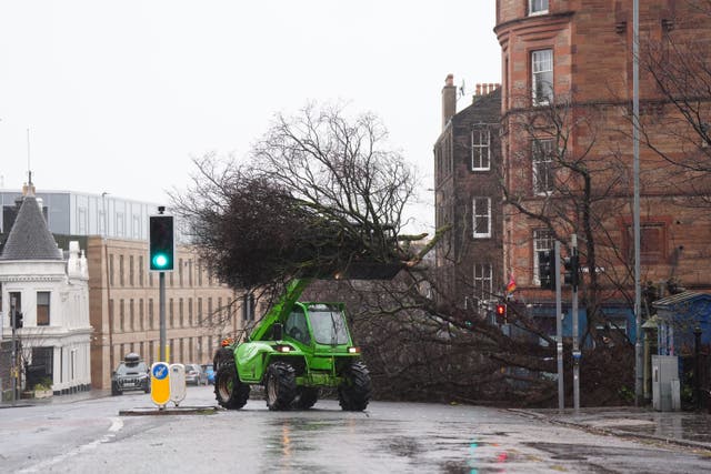 The storm caused widespread damage (PA)