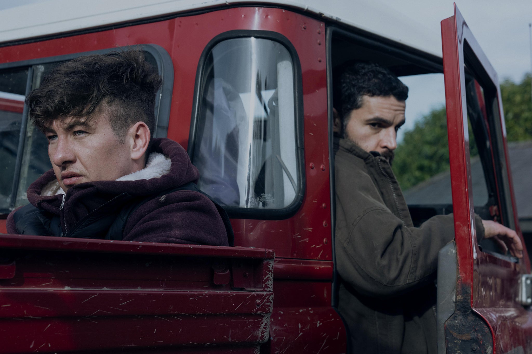 Soulfully frayed: Barry Keoghan and Christopher Abbott in ‘Bring Them Down’