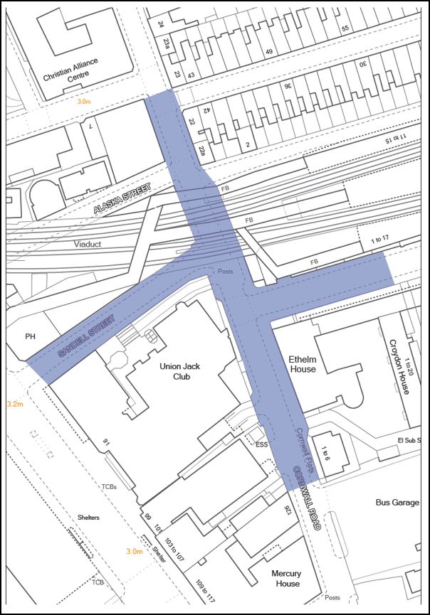 A protest in support of Tommy Robinson will form up right outside Waterloo Station.