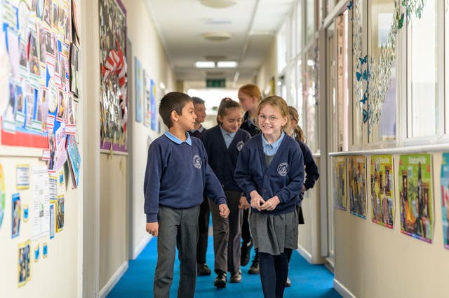 <p>Children at St. Nicholas Church of England Primary School in Boston, Lincolnshire, are experiencing high levels of deprivation</p>