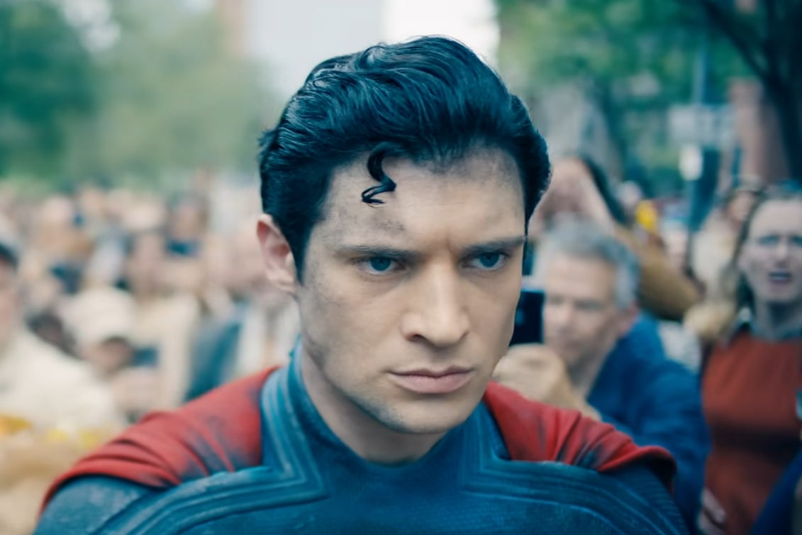 Man of steel: David Corenswet in ‘Superman’