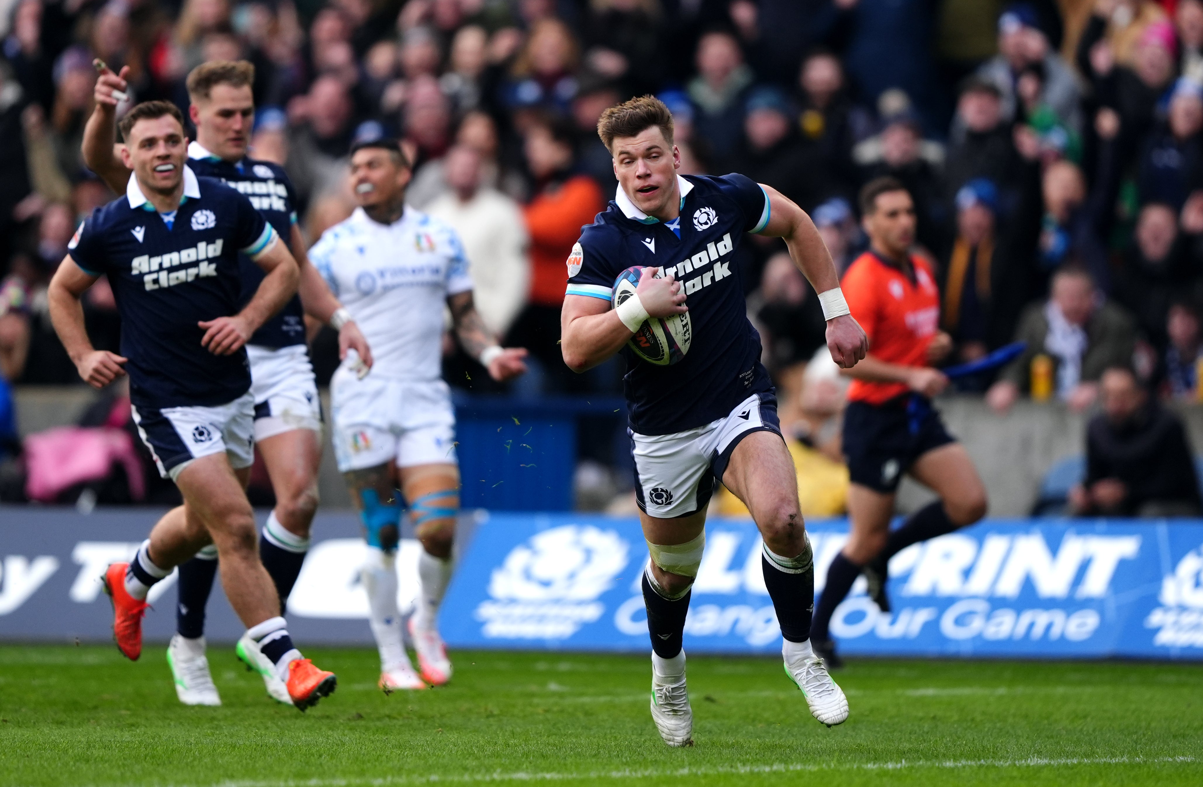 Huw Jones was an obvious round one star