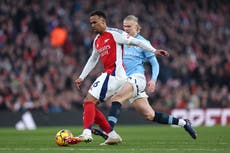 Gabriel sparks Erling Haaland tensions with heated goal celebration