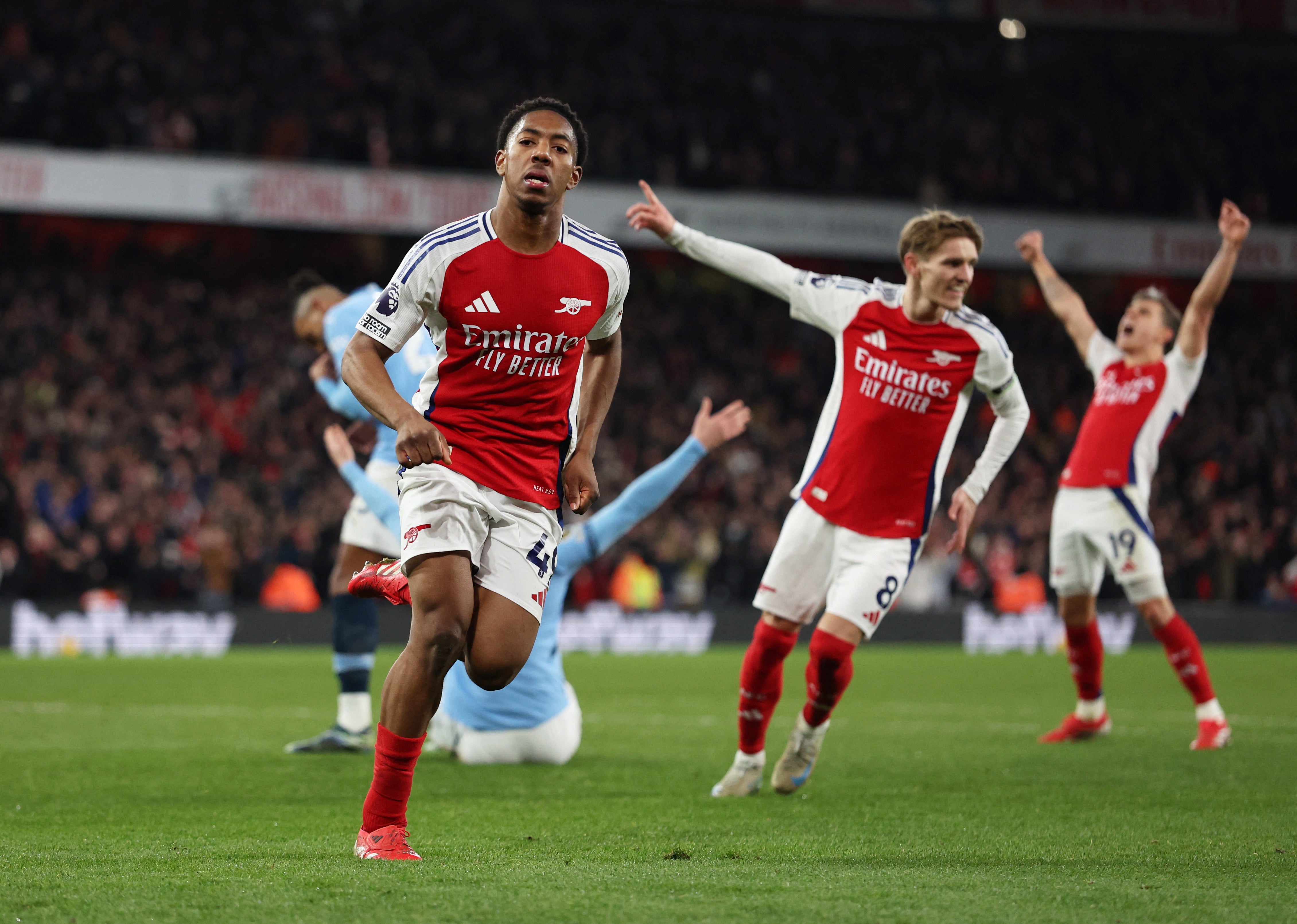 Arsenal vs Man City LIVE: Premier League result as Gunners mock rivals and spark title race into life