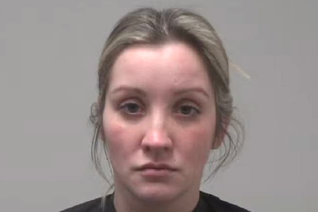 <p>Morgan Alyson Creel is facing a murder charge after he infant son was burned to death by a hair dryer, police said</p>