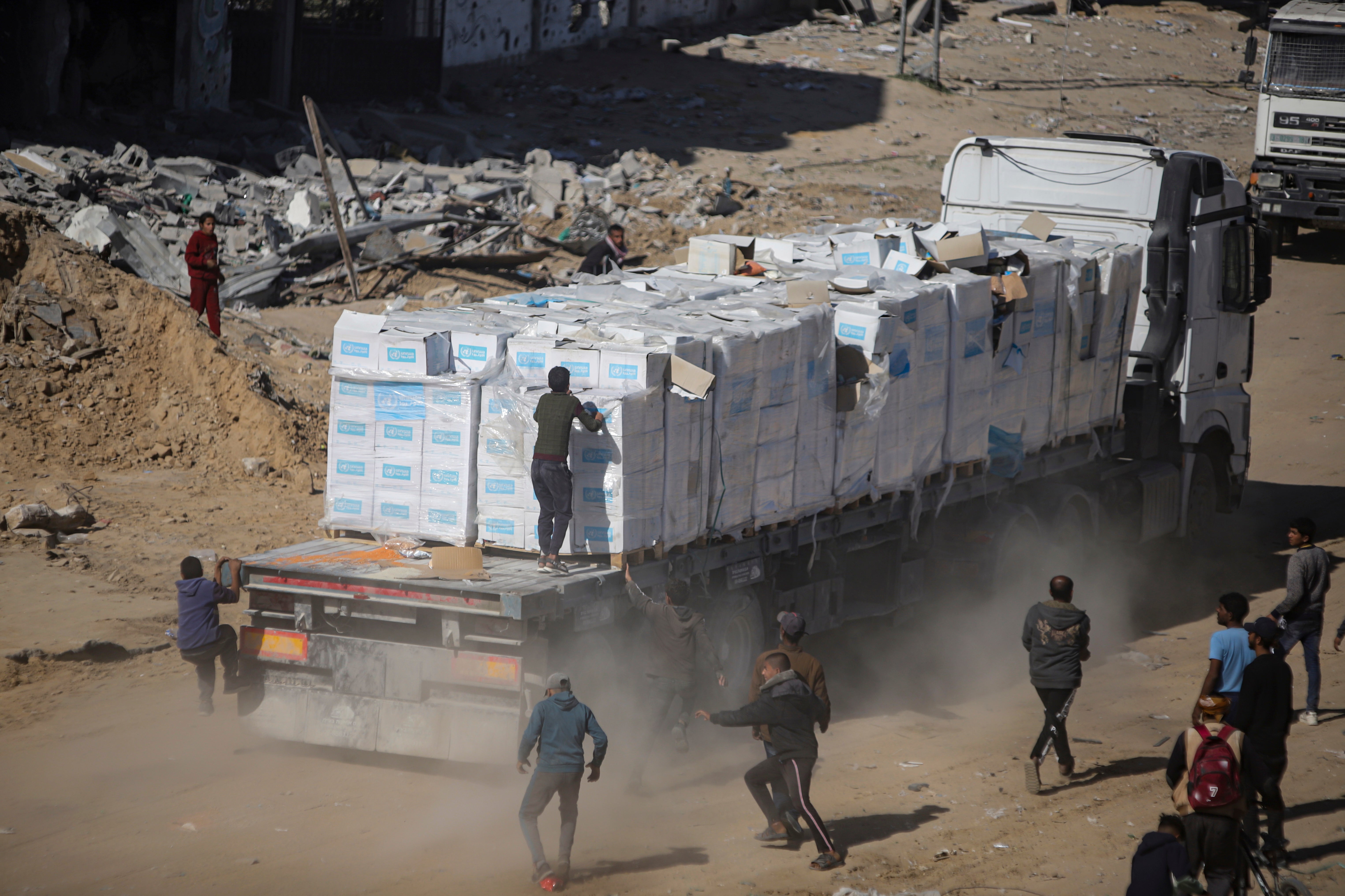 One of the biggest challenges is that the rules of the Geneva Convention prevent an occupying power from removing people - such as Trump has suggested be done with Gaza after war has left a humanitarian crisis in the region