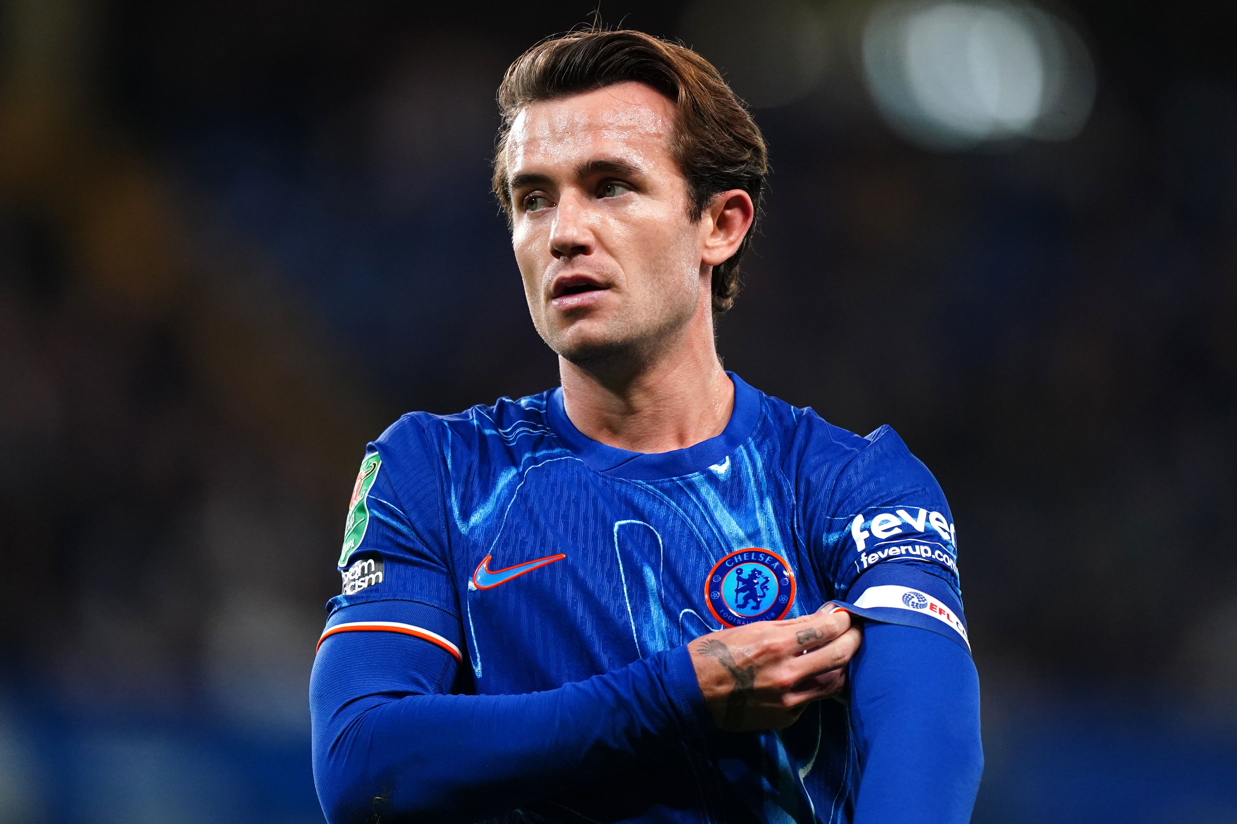 Ben Chilwell fell out of favour at Chelsea but still feels he can get into England’s World Cup squad (Zac Goodwin/PA)