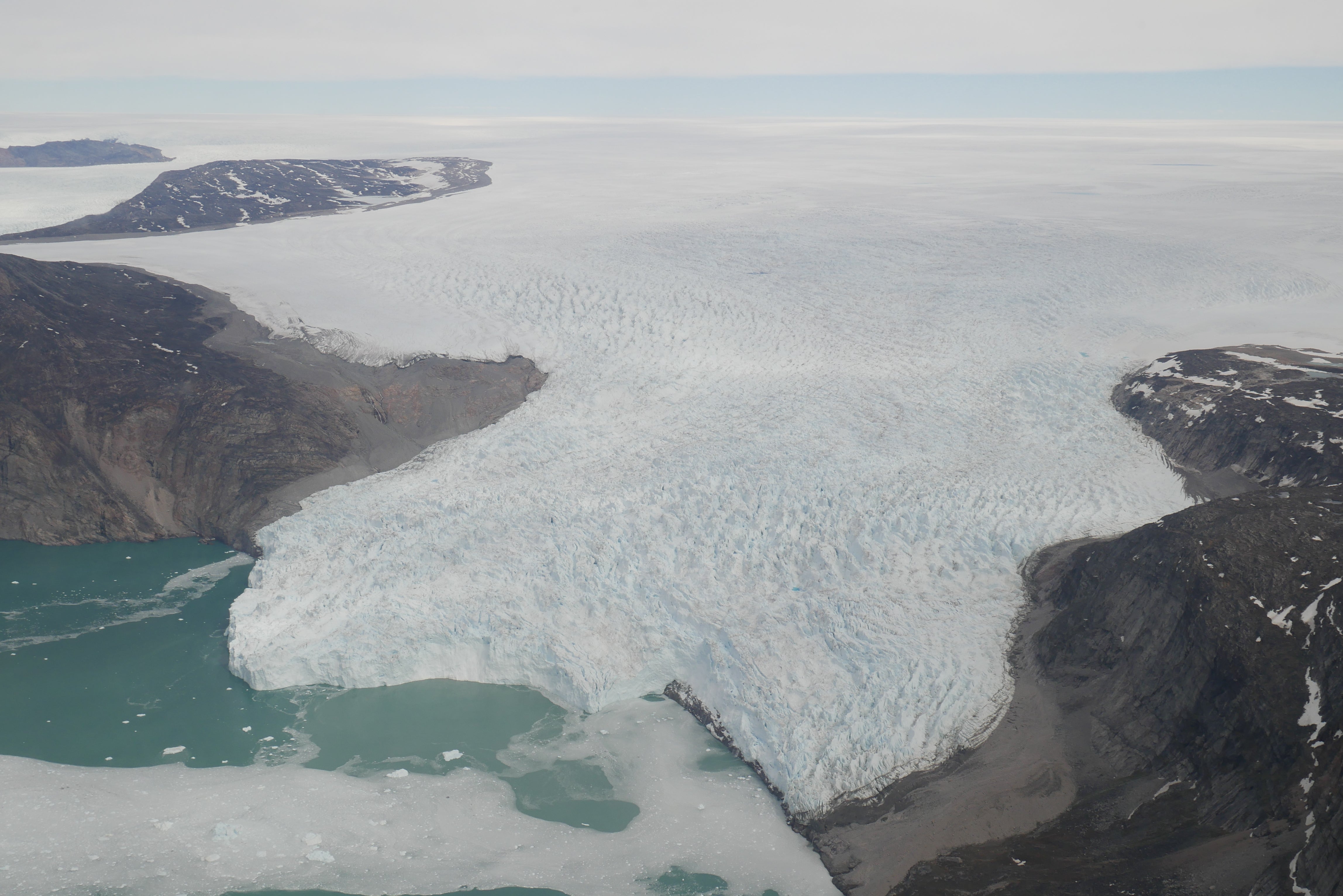 If the entire Greenland Ice Sheet was to melt, sea levels could rise by 7m