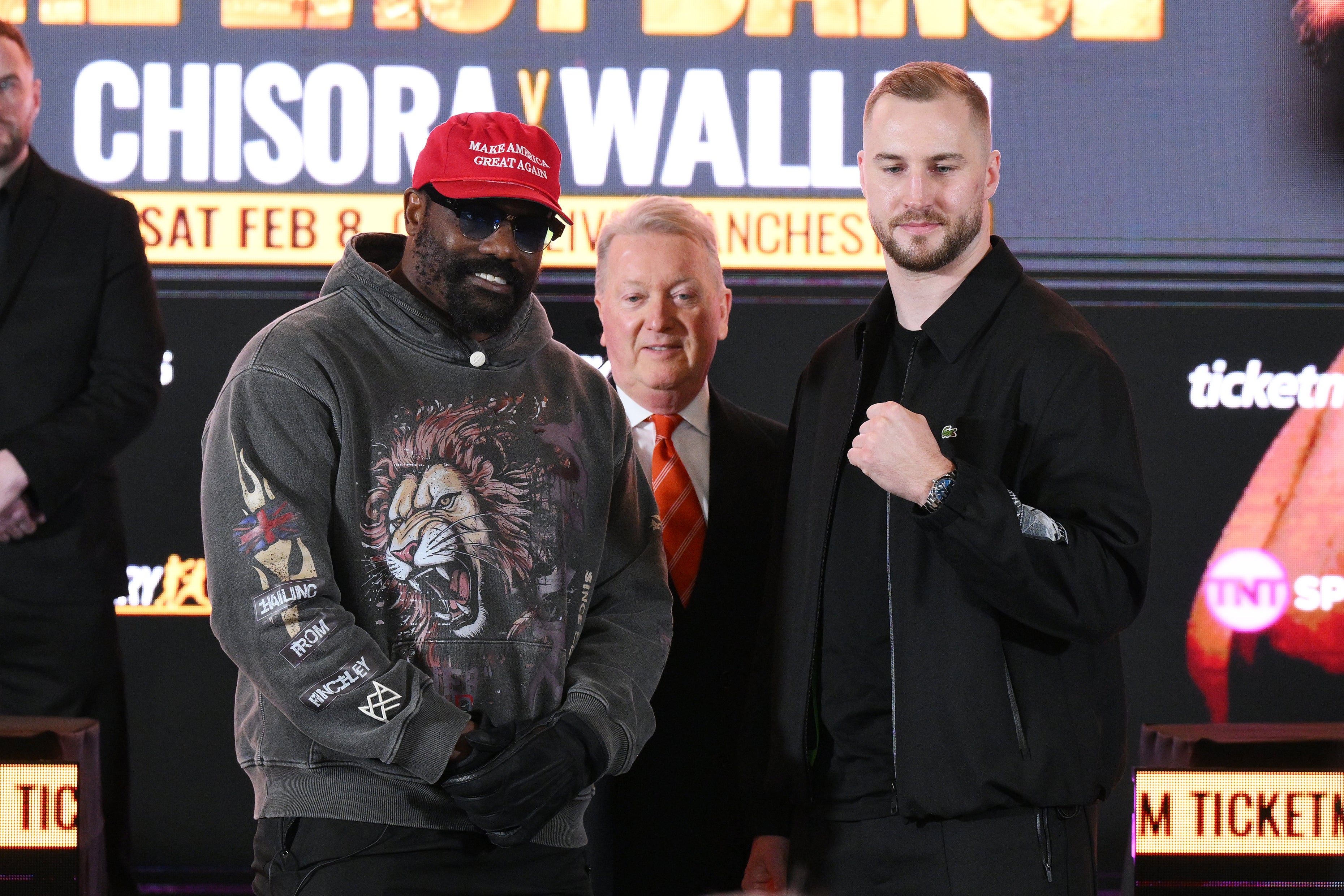 Chisora will aim to emulate Anthony Joshua and Tyson Fury, the only men to beat Wallin