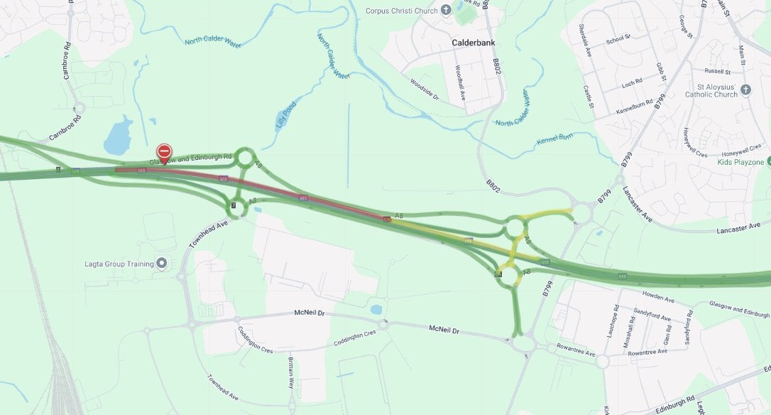 A map shows the area being sealed off by police