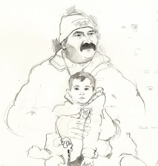 Tawfiq Ali Diab lost four of his children in the 2018 Douma chemical attacks (George Butler)