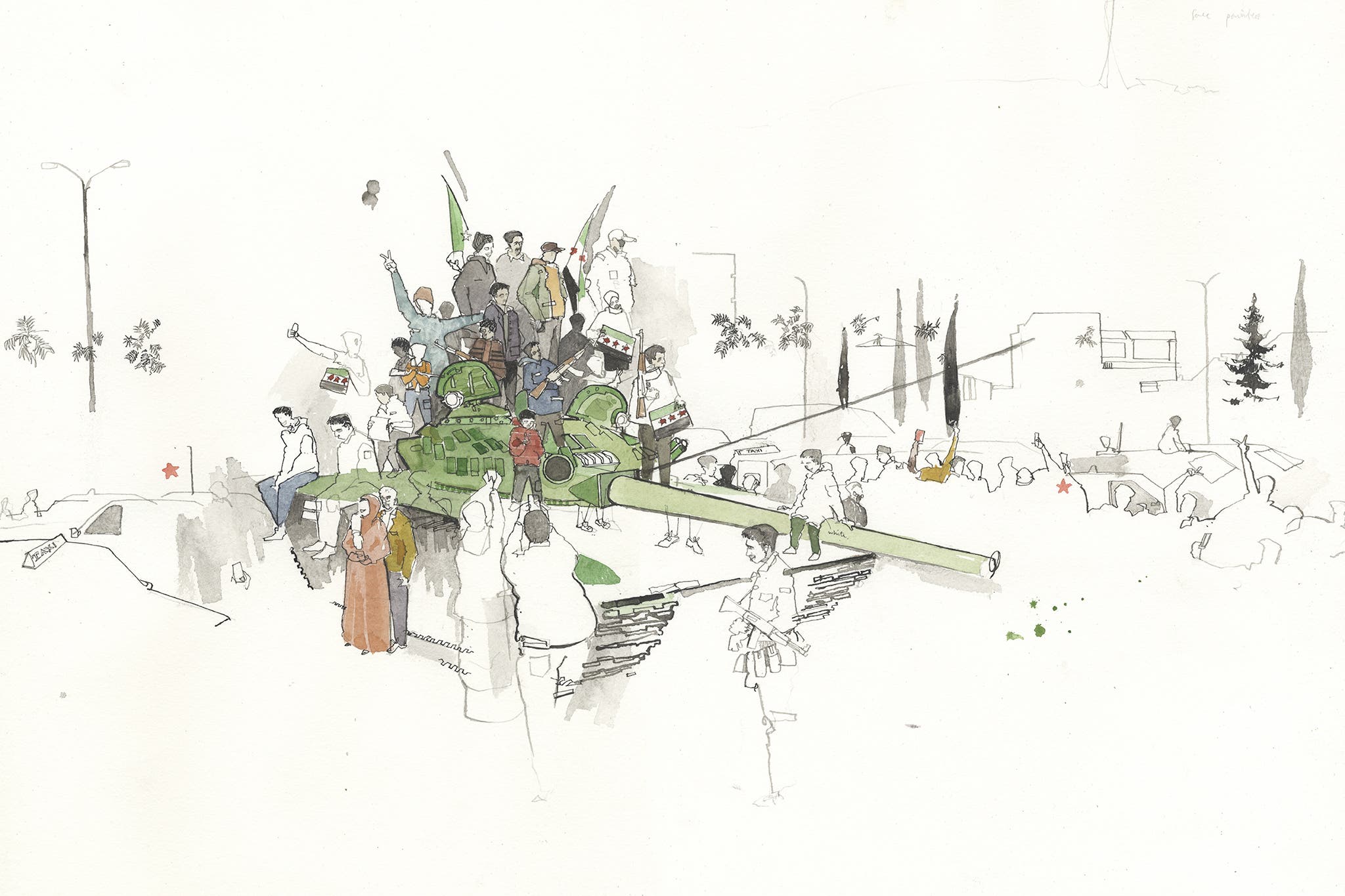 ‘Only now, for the first time, has it become possible for Syrians to tell their stories after decades of oppression’ (George Butler)