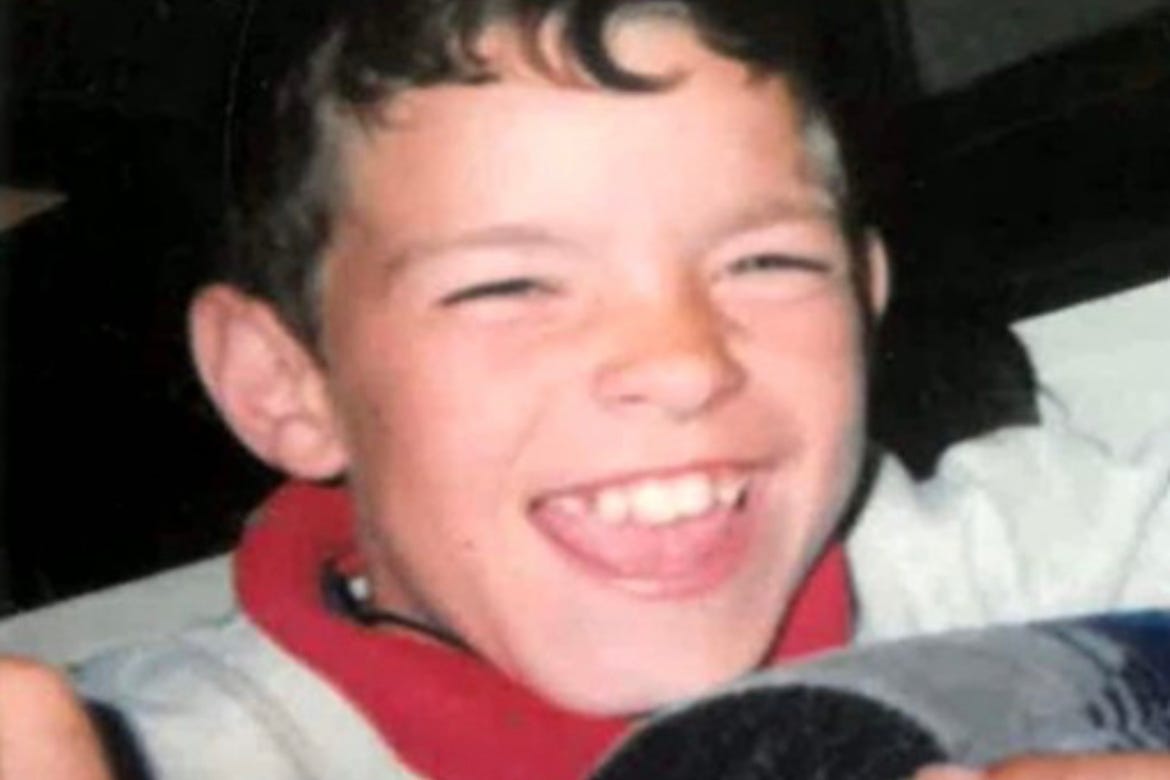 Shaun McLaughlin was on a school trip on the day of the bombing (McLaughlin family/PA)