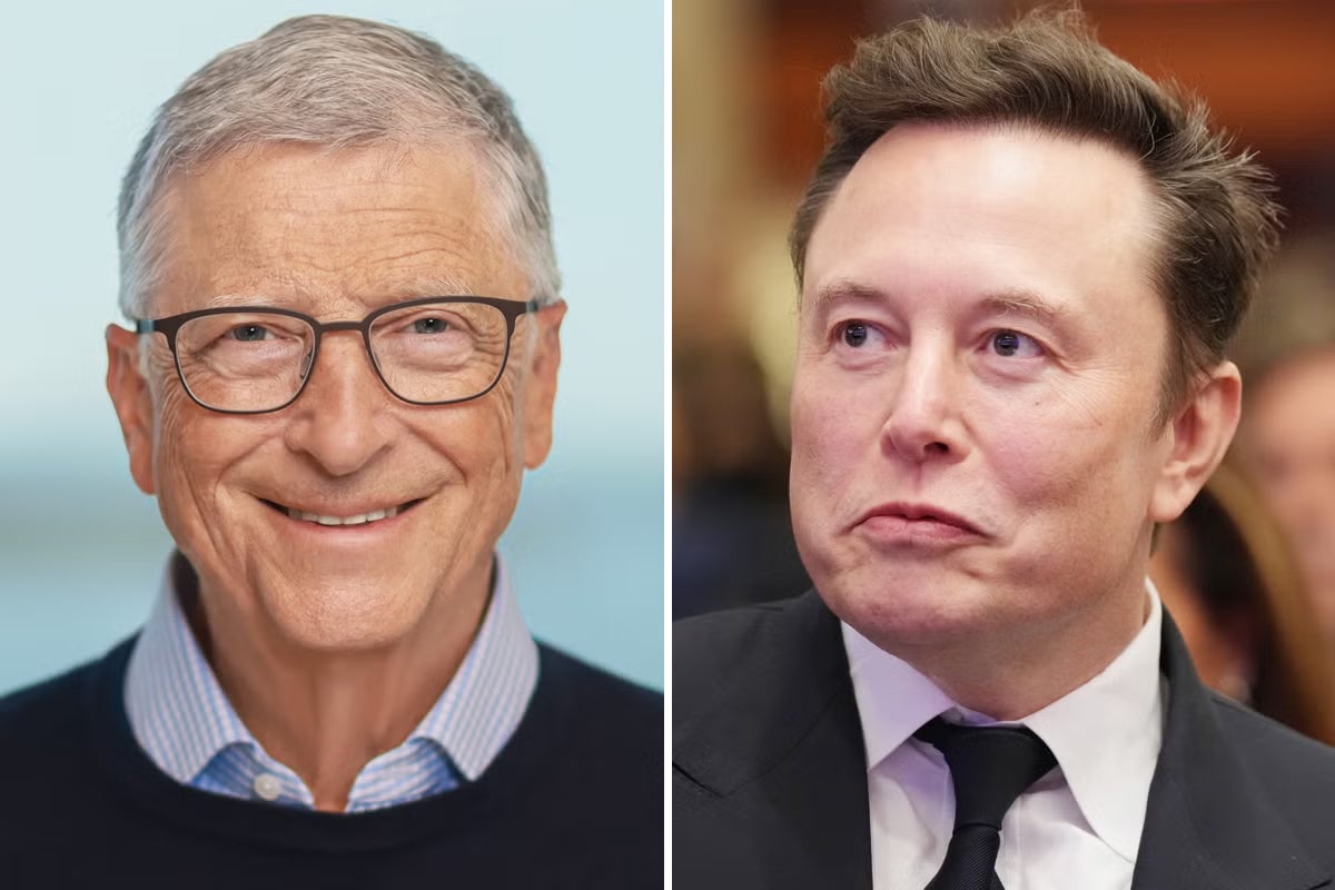 Bill Gates and Elon Musk