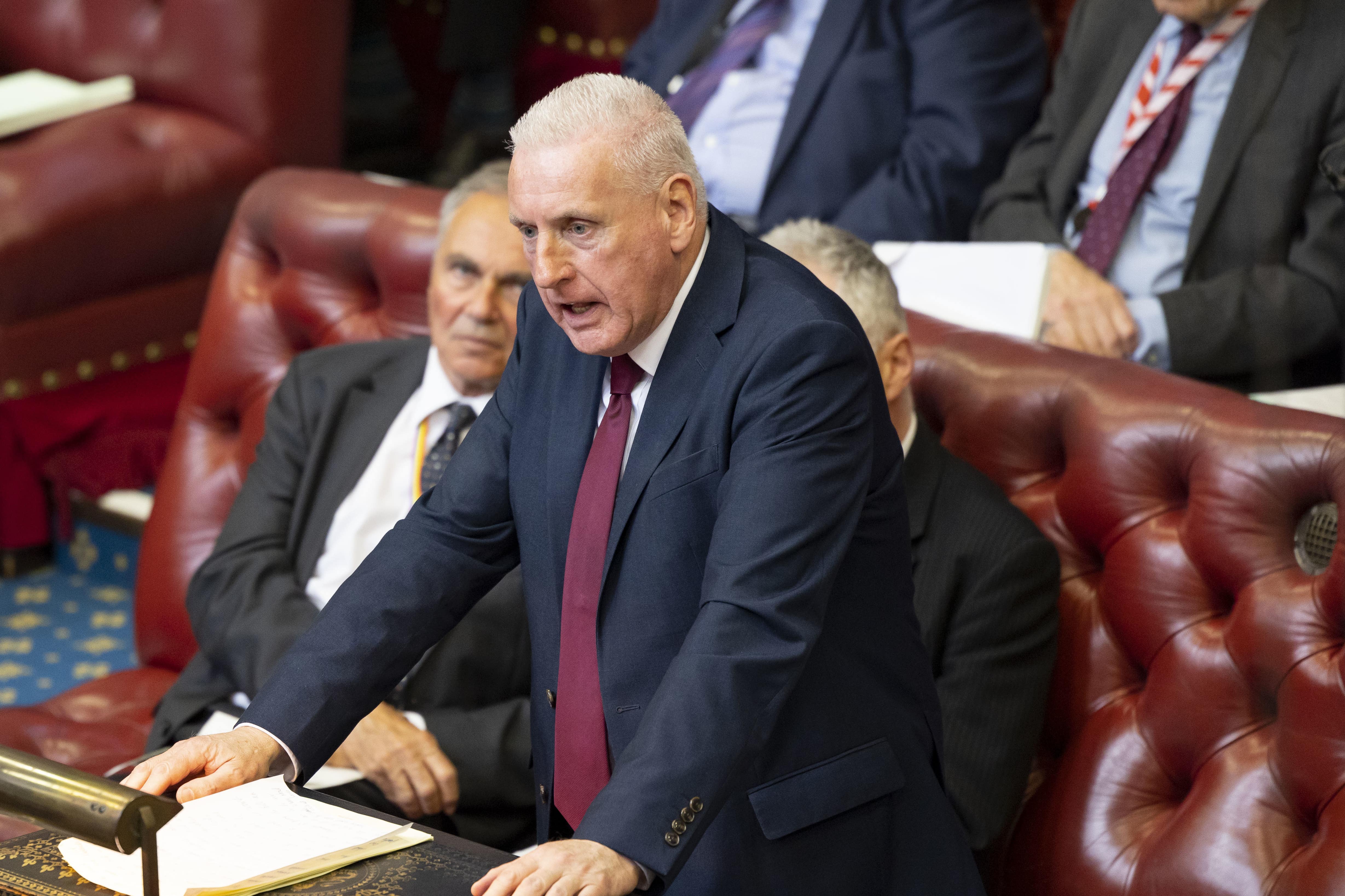 Lord Coaker said the Defence Secretary and Business Secretary had written to the universities where protests had taken place (House of Lords 2023/Roger Harris)