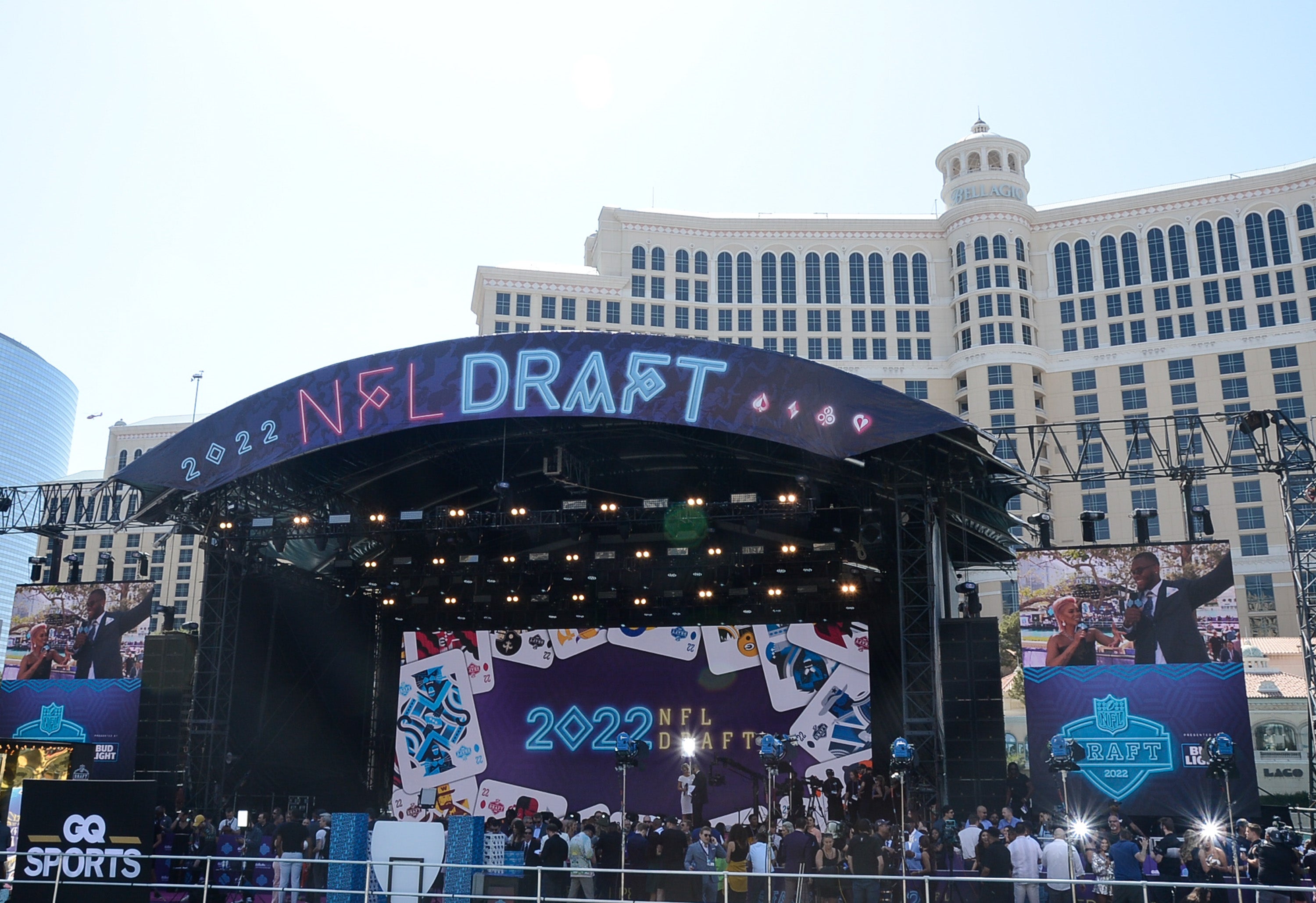 The 2022 NFL draft was the site of one vile incident, a former Radegen Sports Management agent alleges