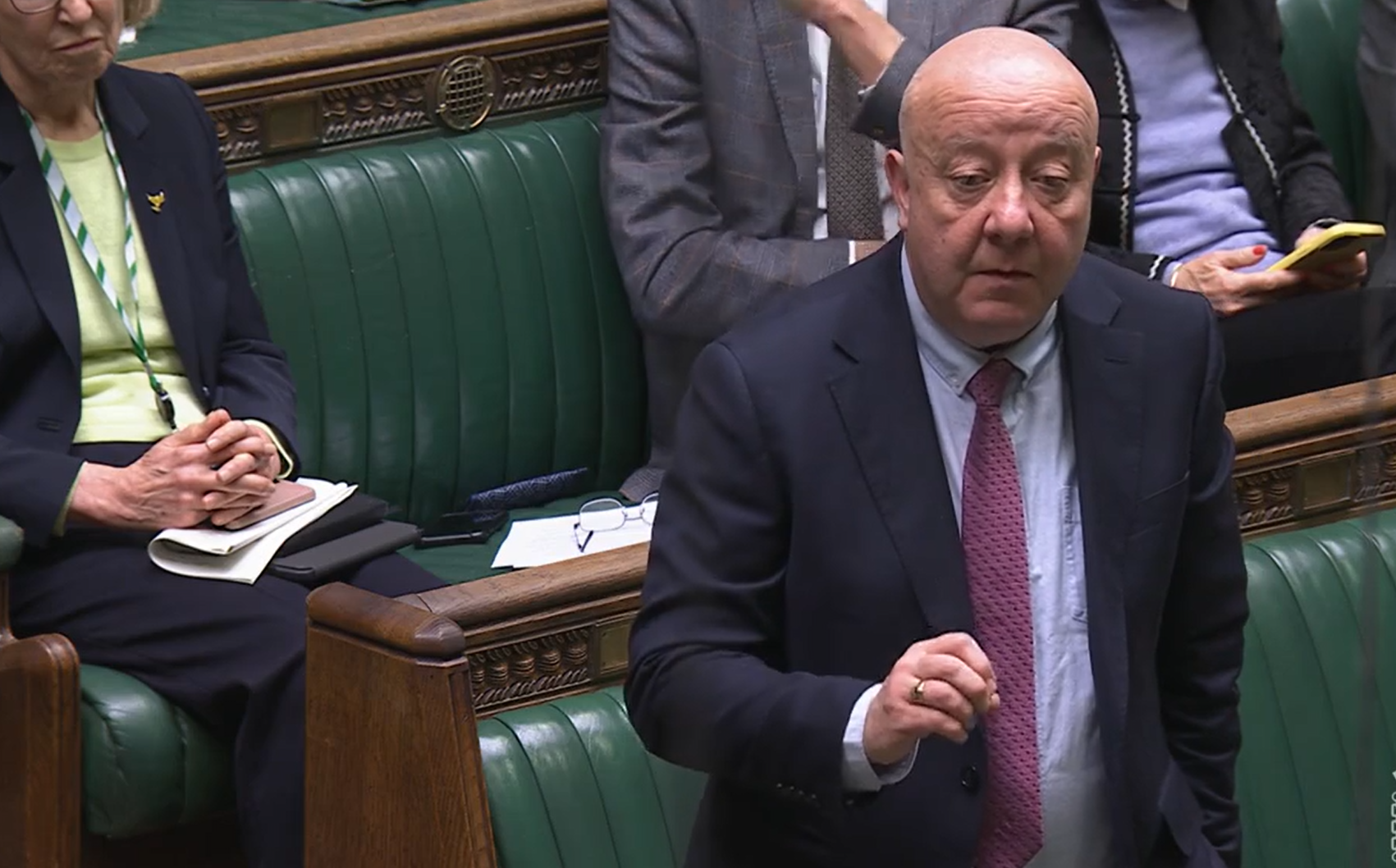 Liberal Democrat MP Steve Darling is registered blind