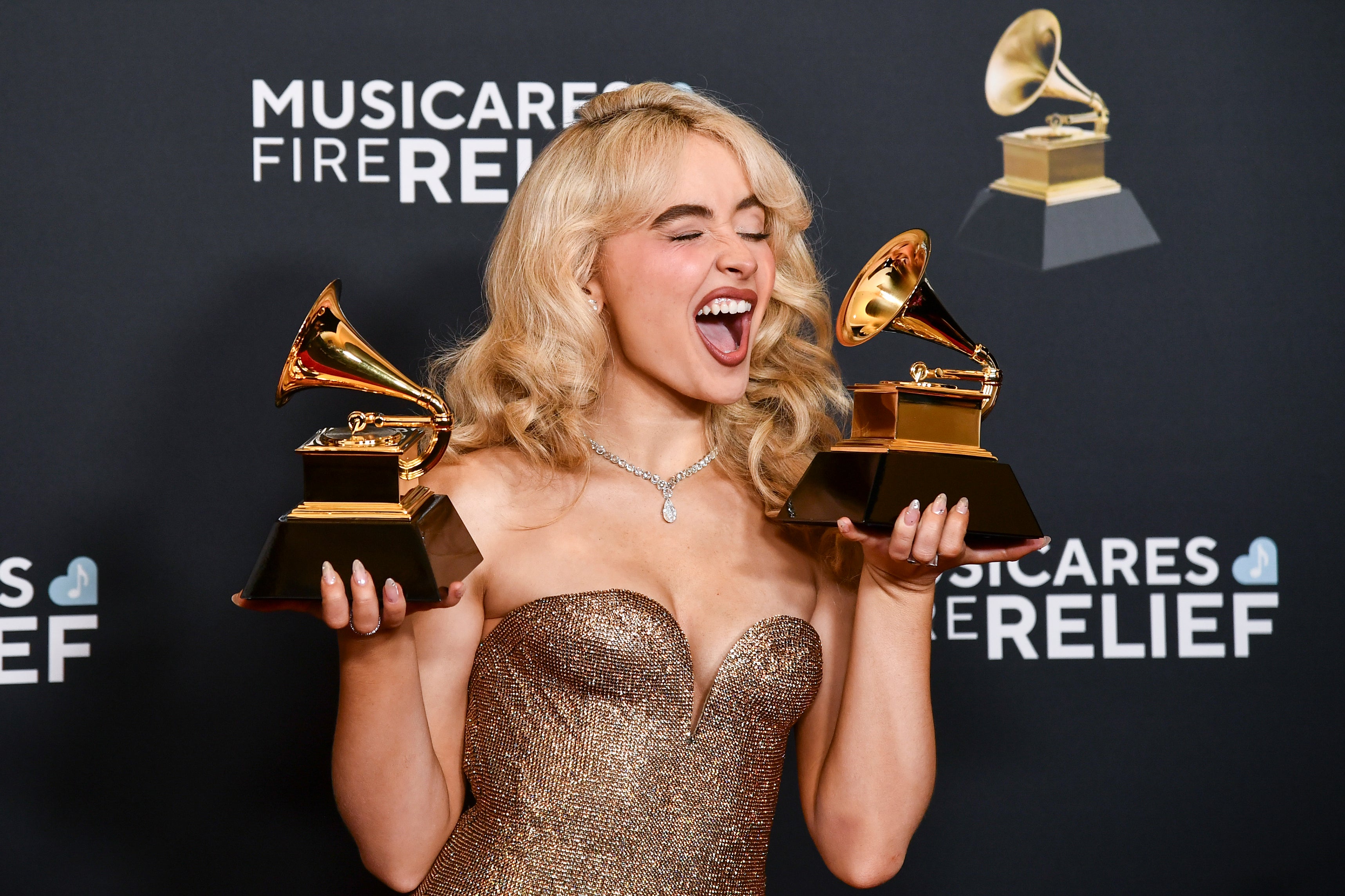 The artist took home two Grammys at the 2025 awards